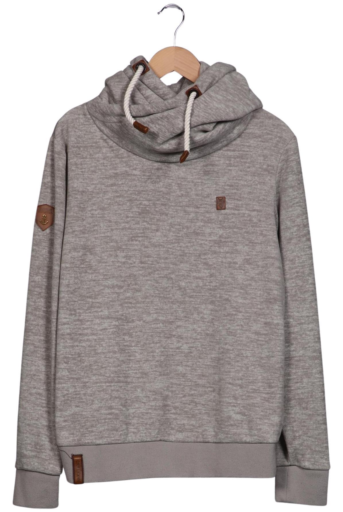 

Naketano Damen Kapuzenpullover, grau, Gr. 42
