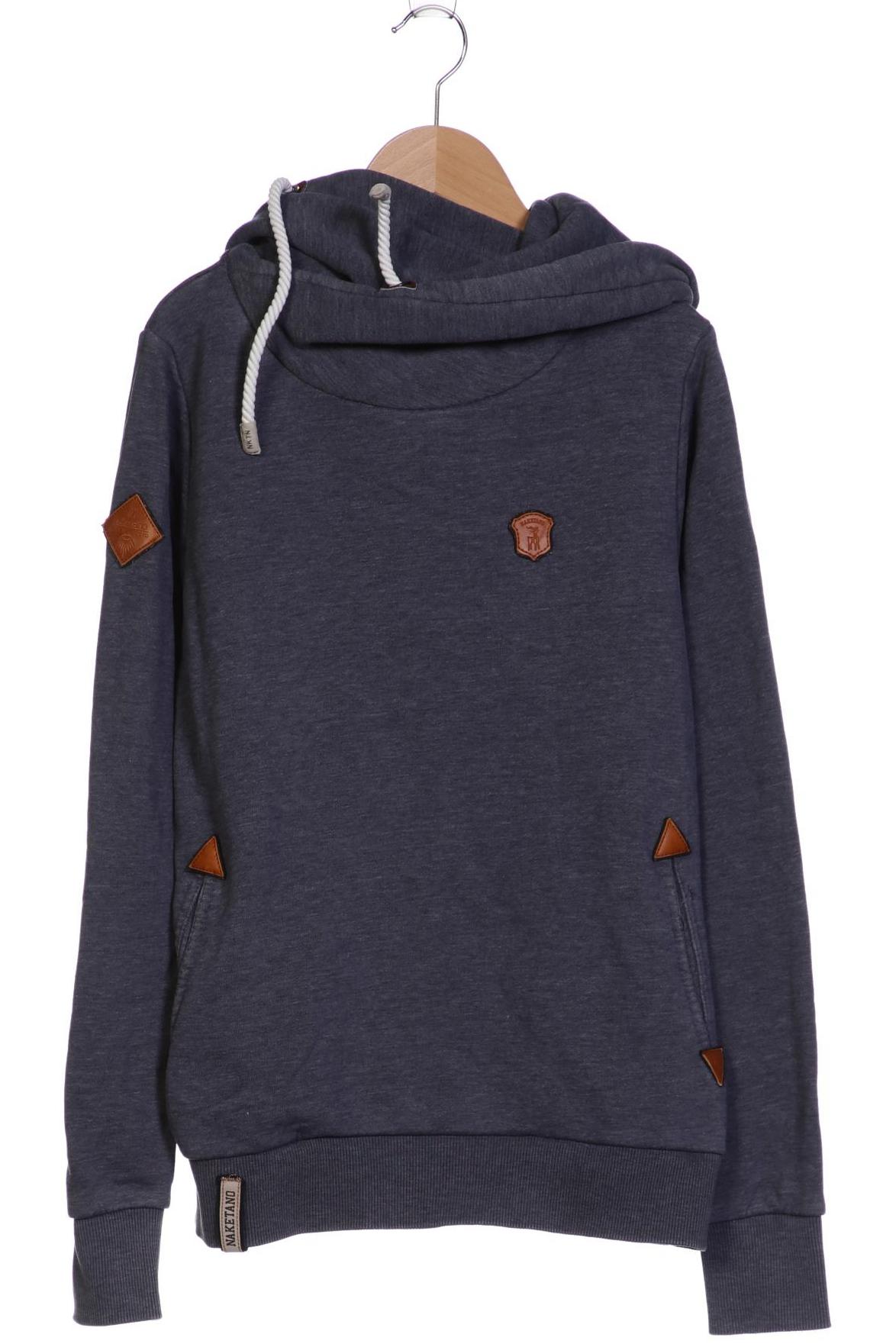 

Naketano Damen Kapuzenpullover, grau, Gr. 42