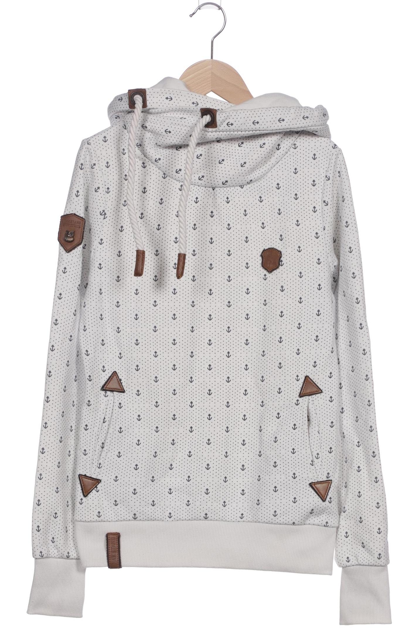 

Naketano Damen Kapuzenpullover, weiß, Gr. 36