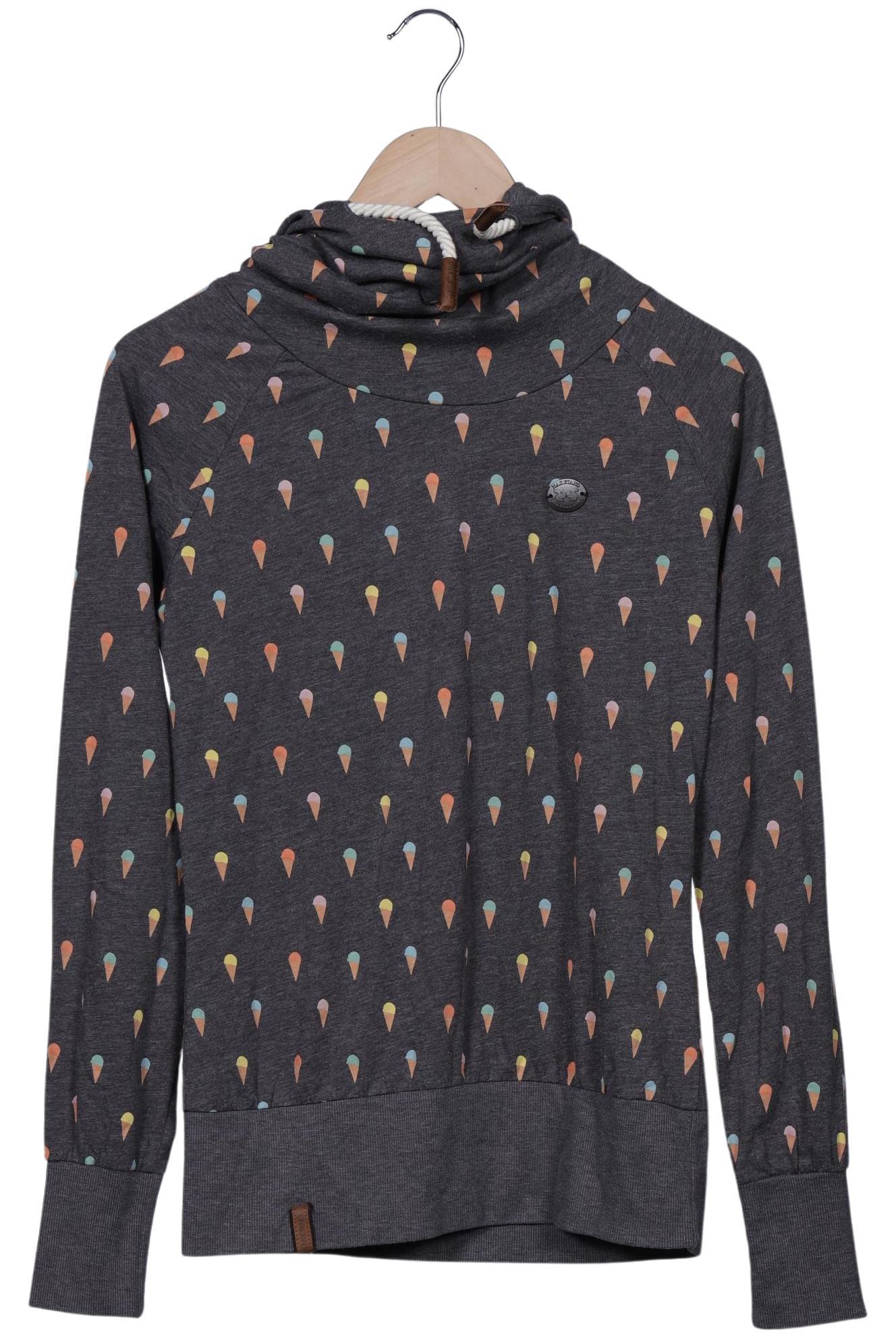 

Naketano Damen Kapuzenpullover, grau, Gr. 38