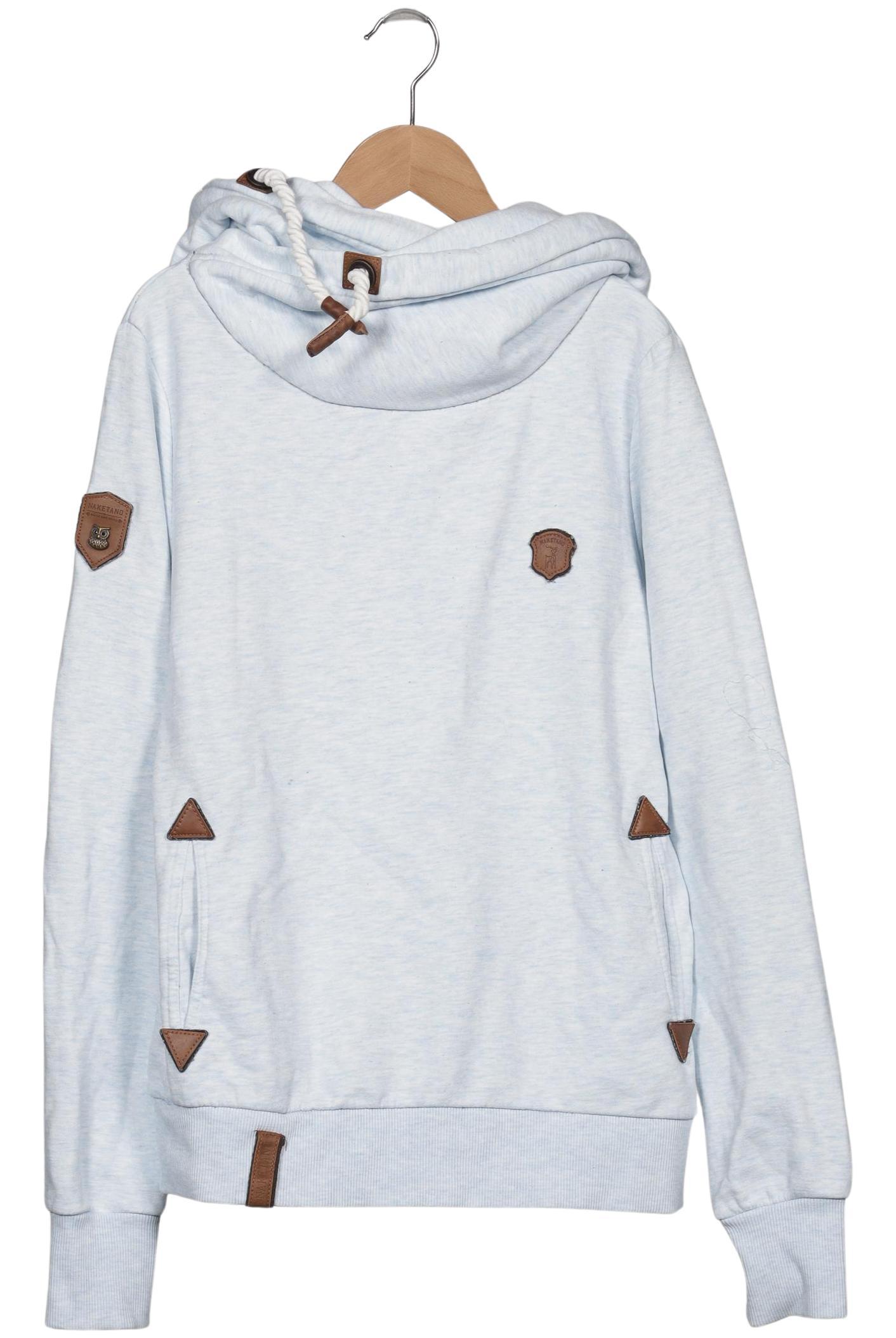 

Naketano Damen Kapuzenpullover, hellblau, Gr. 42