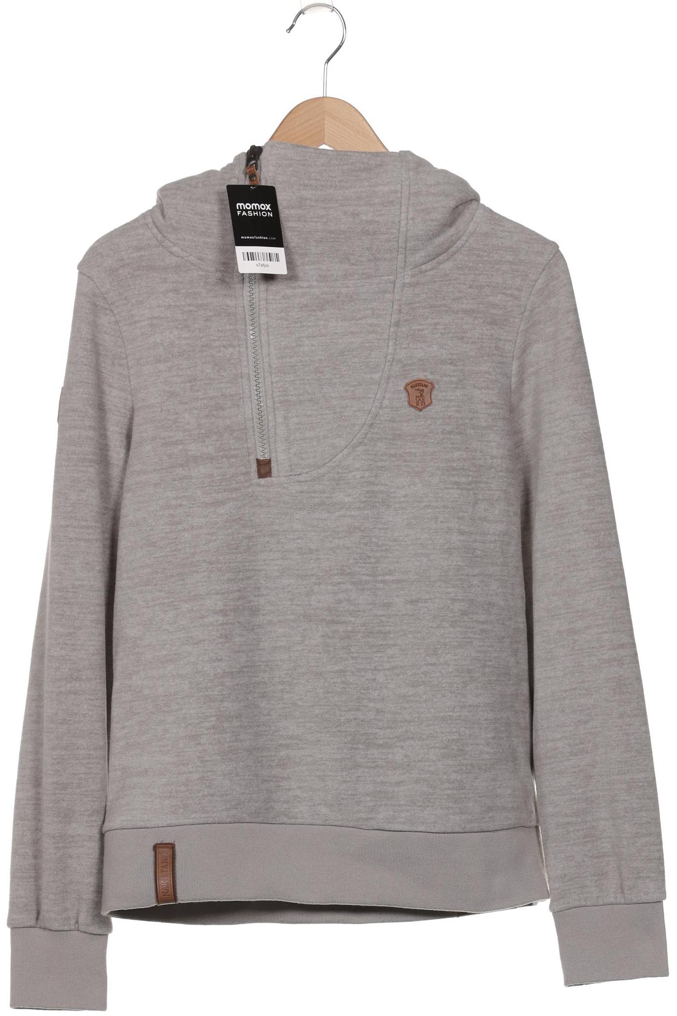 

Naketano Damen Kapuzenpullover, grau, Gr. 42