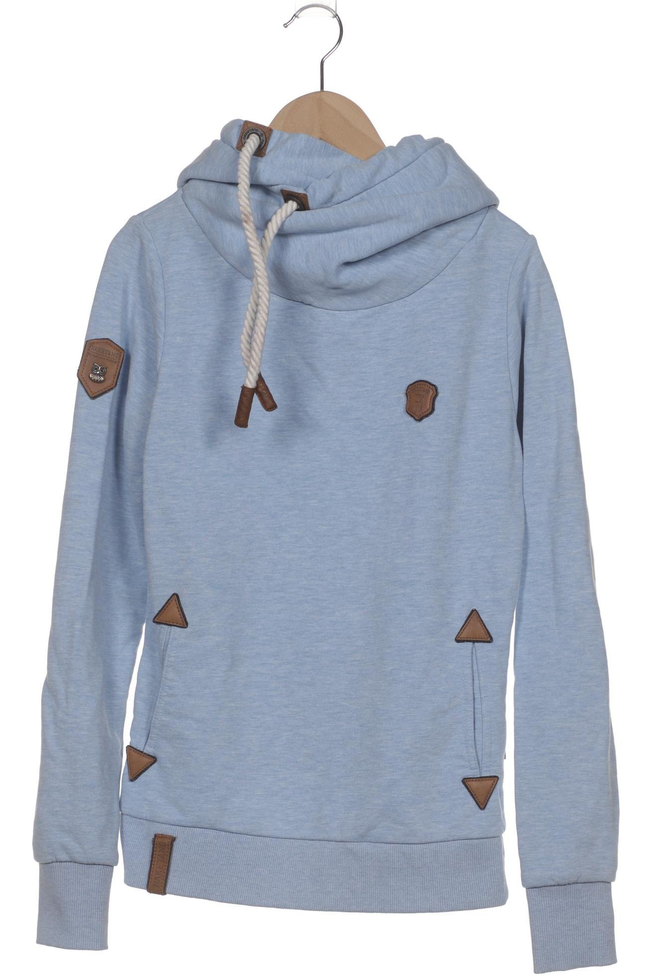 

Naketano Damen Kapuzenpullover, hellblau, Gr. 36