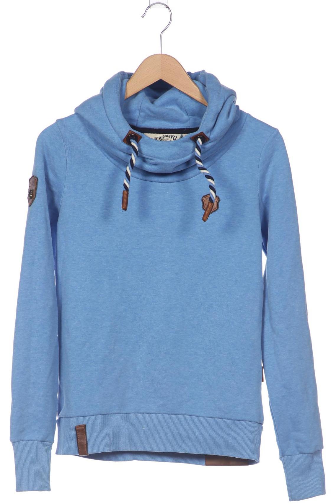 

Naketano Damen Kapuzenpullover, hellblau, Gr. 38