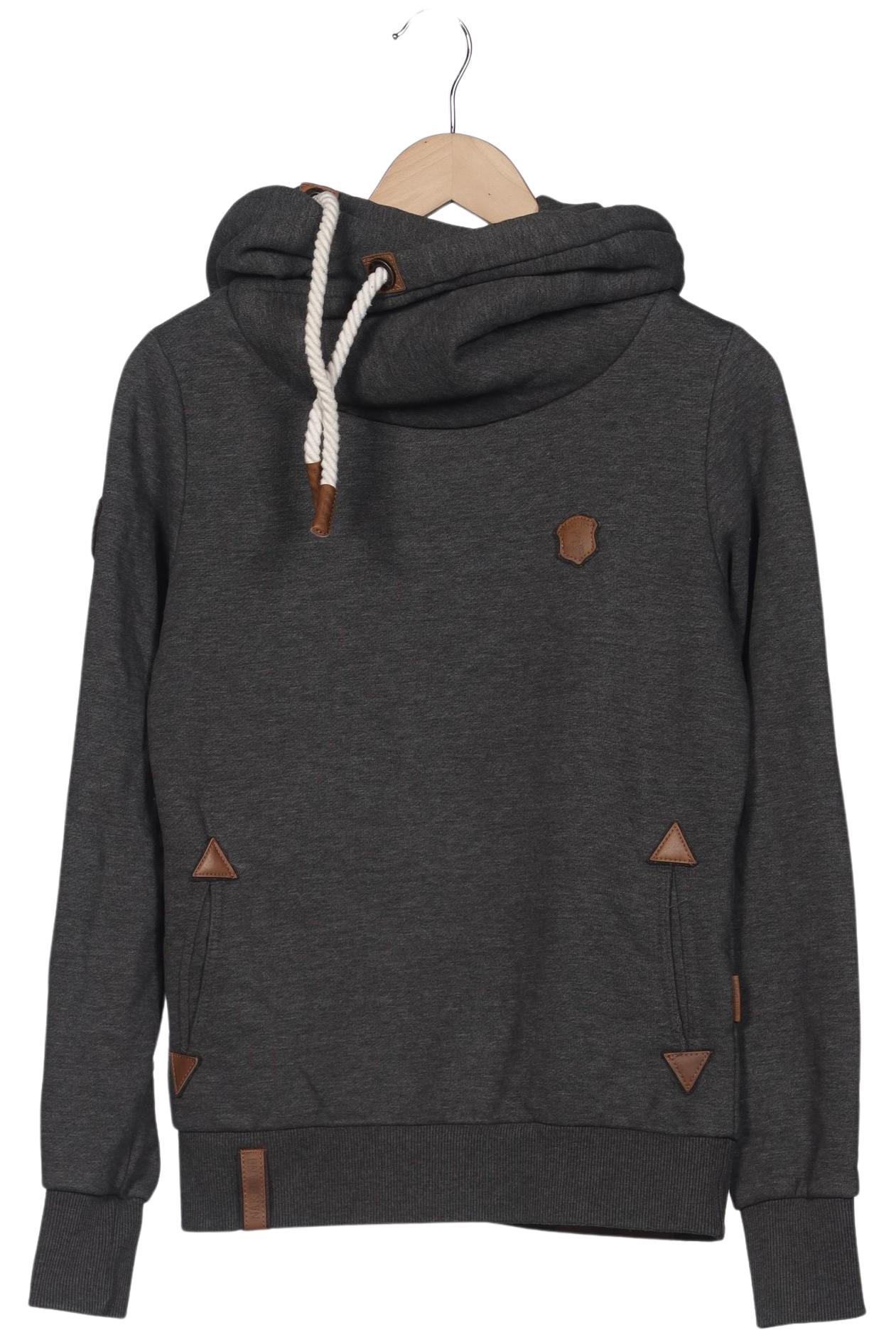 

Naketano Damen Kapuzenpullover, grau, Gr. 38