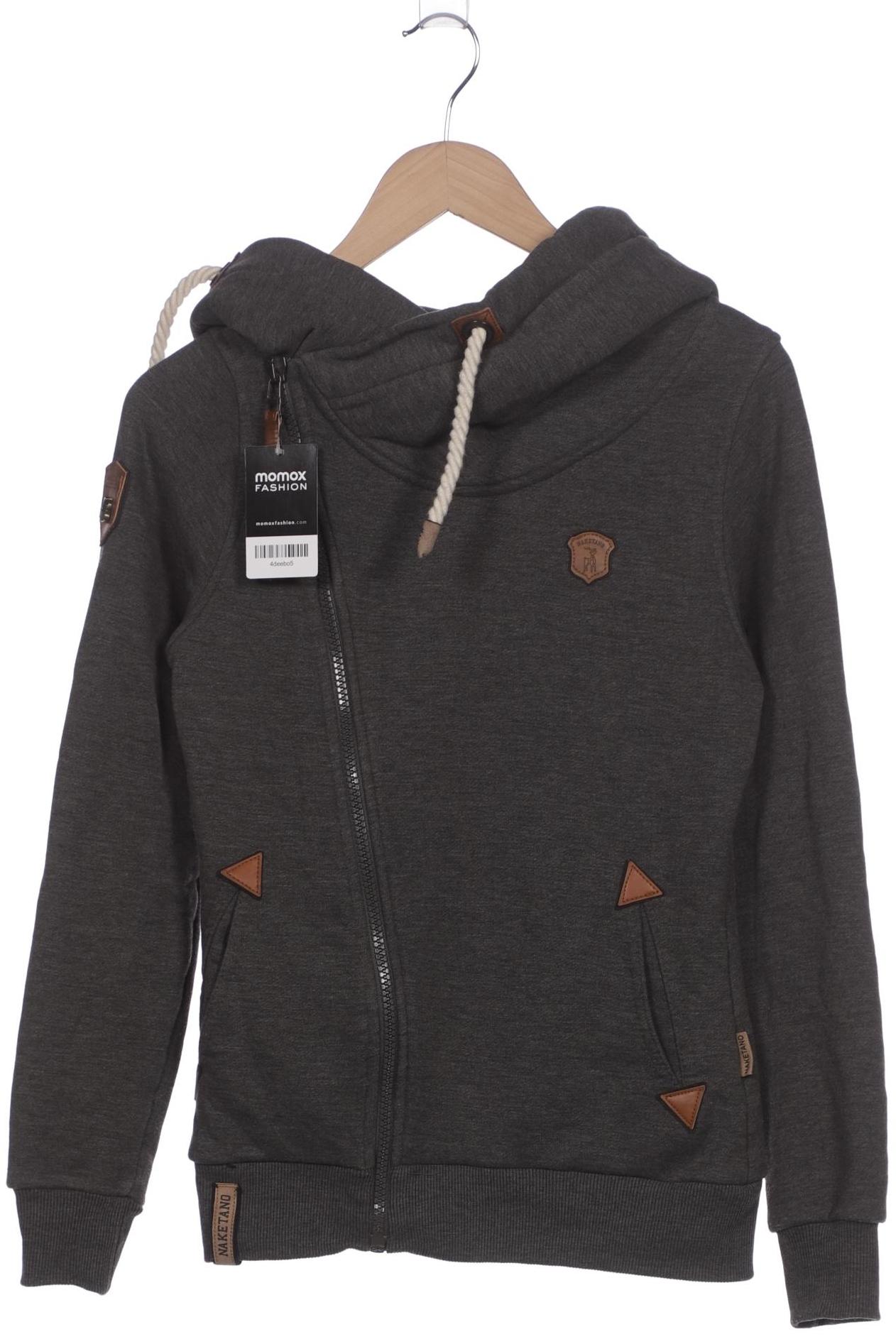 

Naketano Damen Kapuzenpullover, grau, Gr. 36
