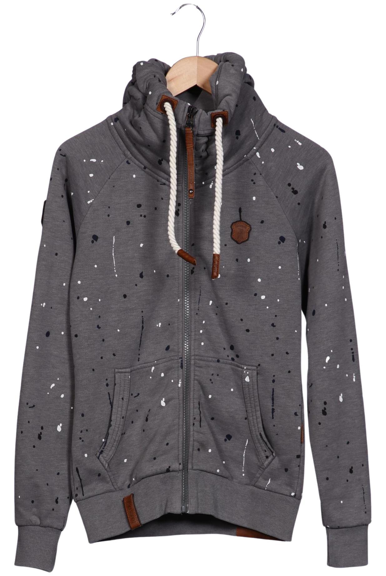 

Naketano Damen Kapuzenpullover, grau, Gr. 36