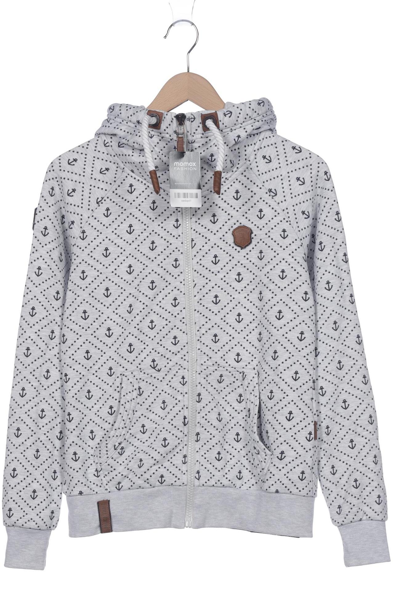 

Naketano Damen Kapuzenpullover, grau, Gr. 38