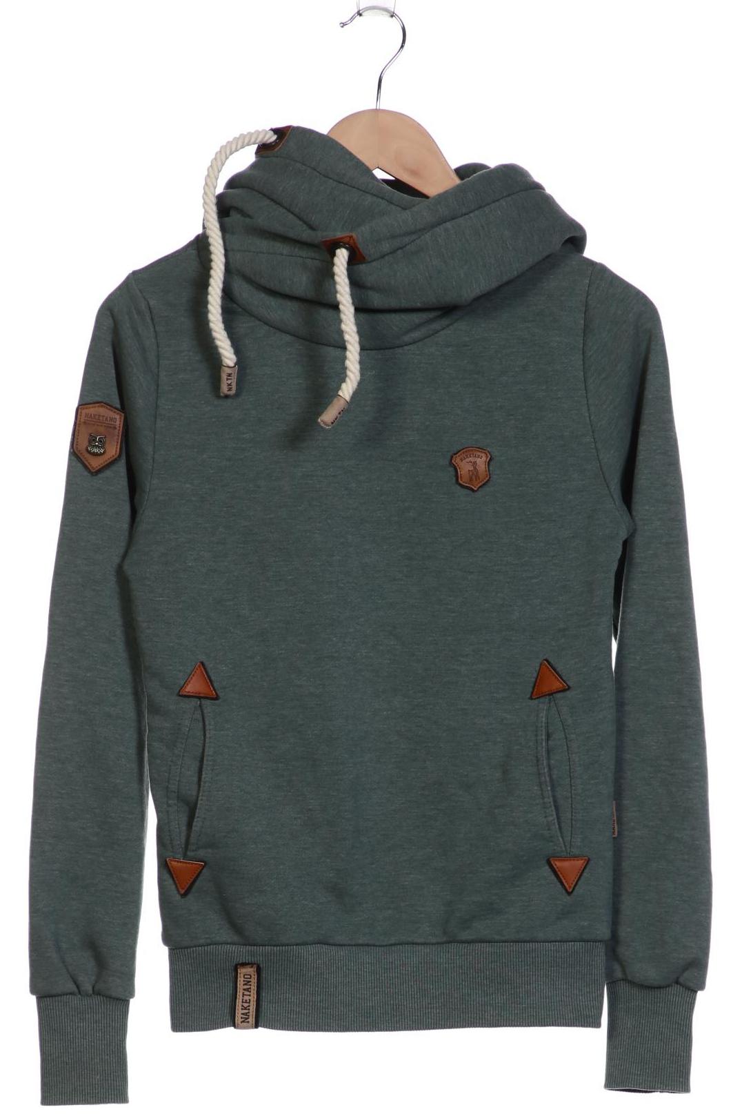 

Naketano Damen Kapuzenpullover, grün, Gr. 34
