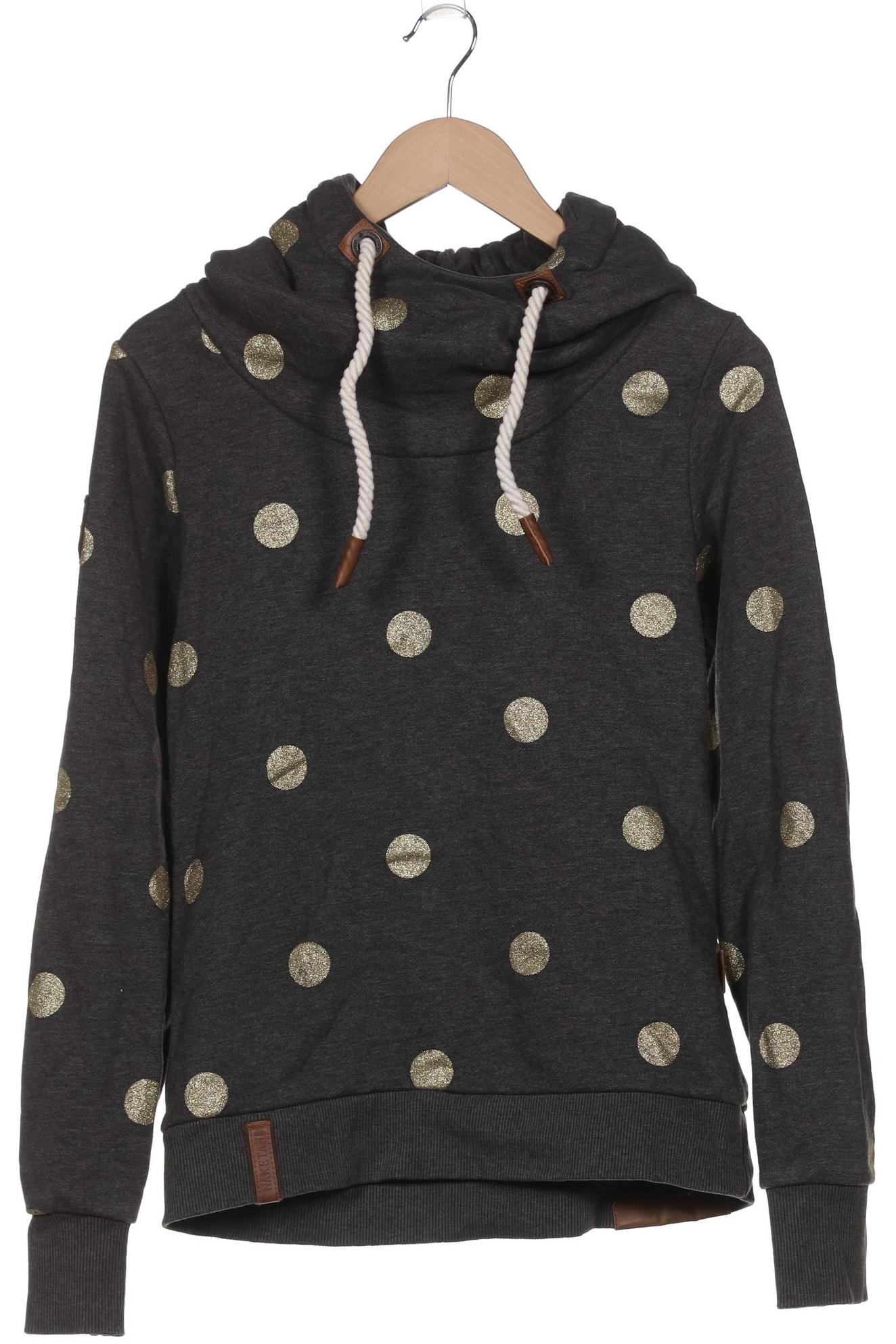 

Naketano Damen Kapuzenpullover, grau, Gr. 38