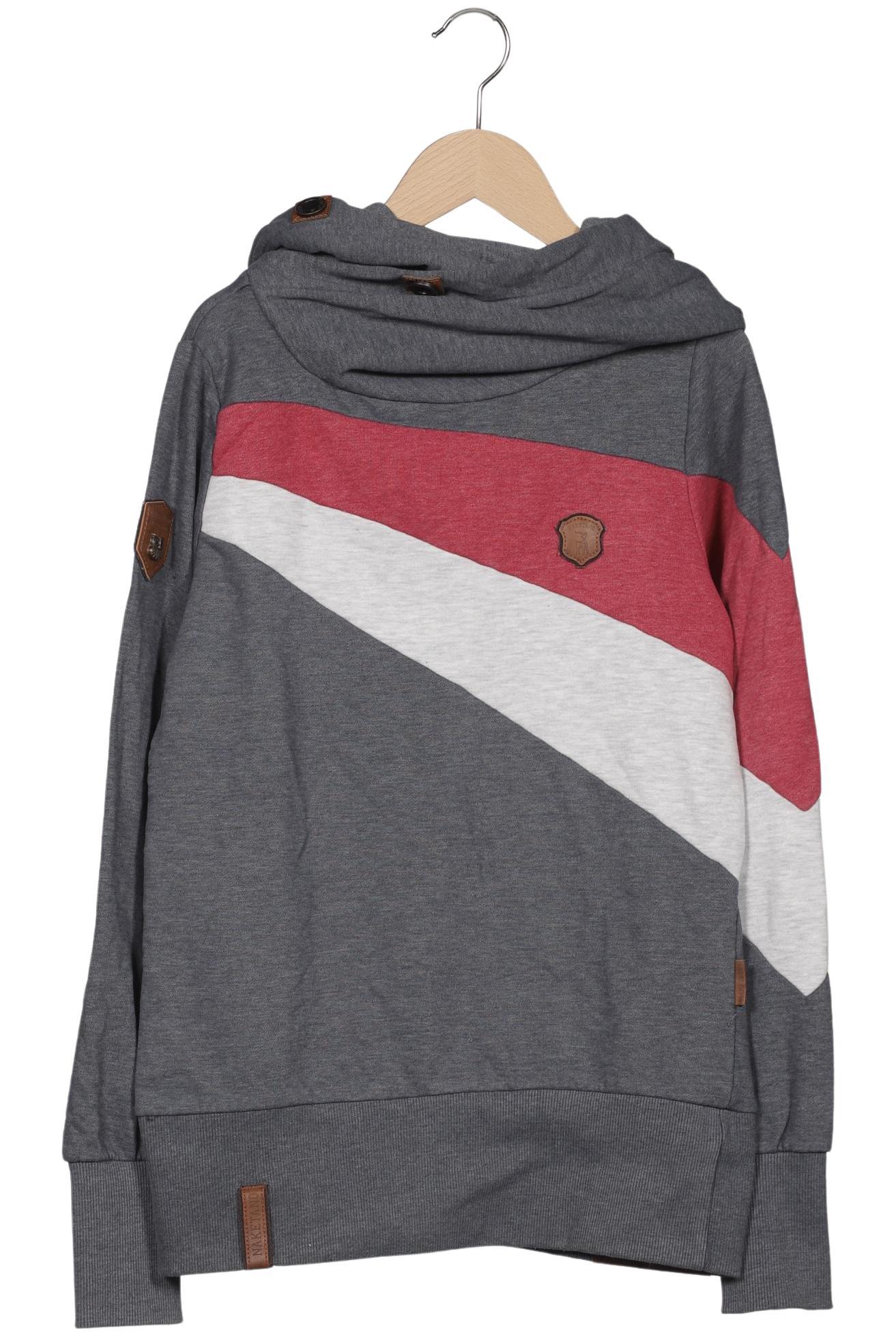 

Naketano Damen Kapuzenpullover, grau, Gr. 38