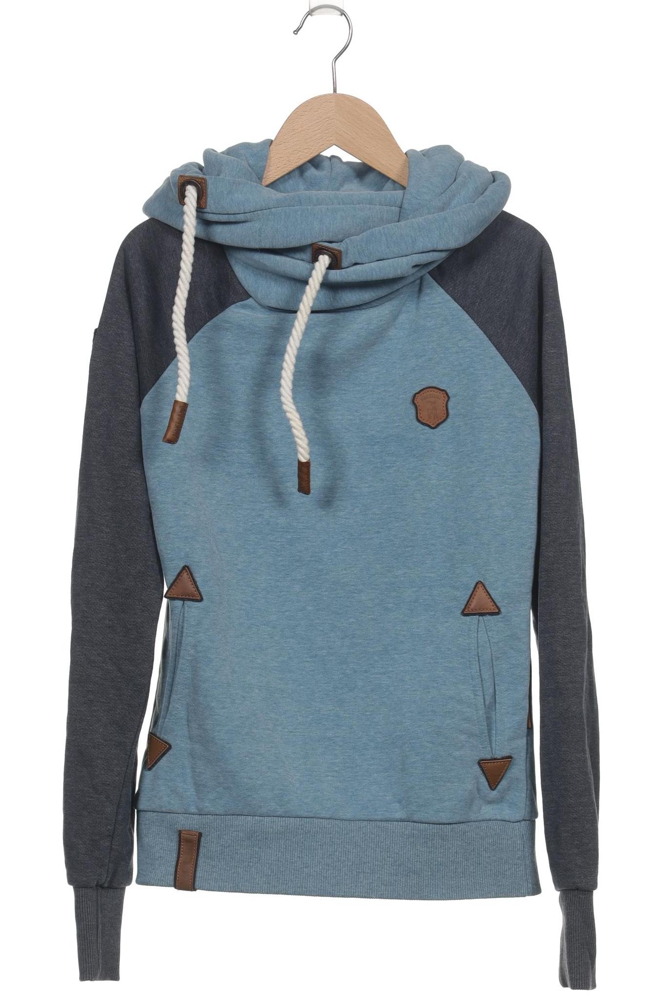 

Naketano Damen Kapuzenpullover, blau, Gr. 36