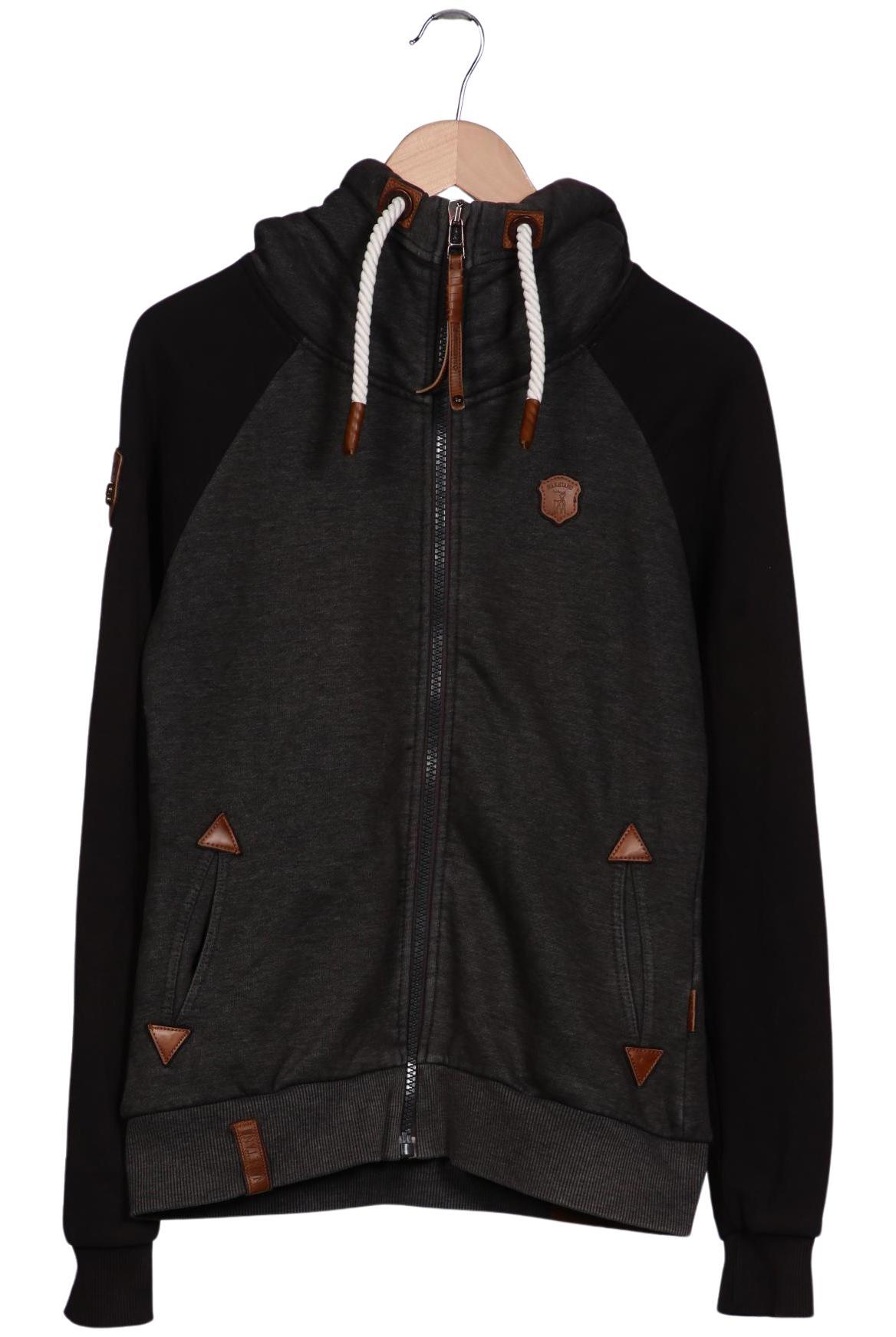 

Naketano Damen Kapuzenpullover, grau, Gr. 38