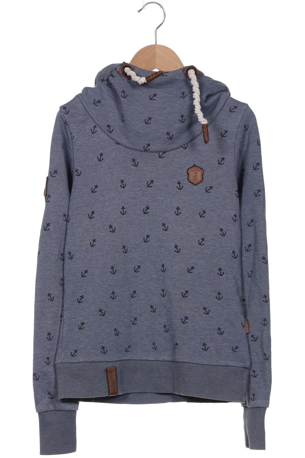 

Naketano Damen Kapuzenpullover, blau, Gr. 34