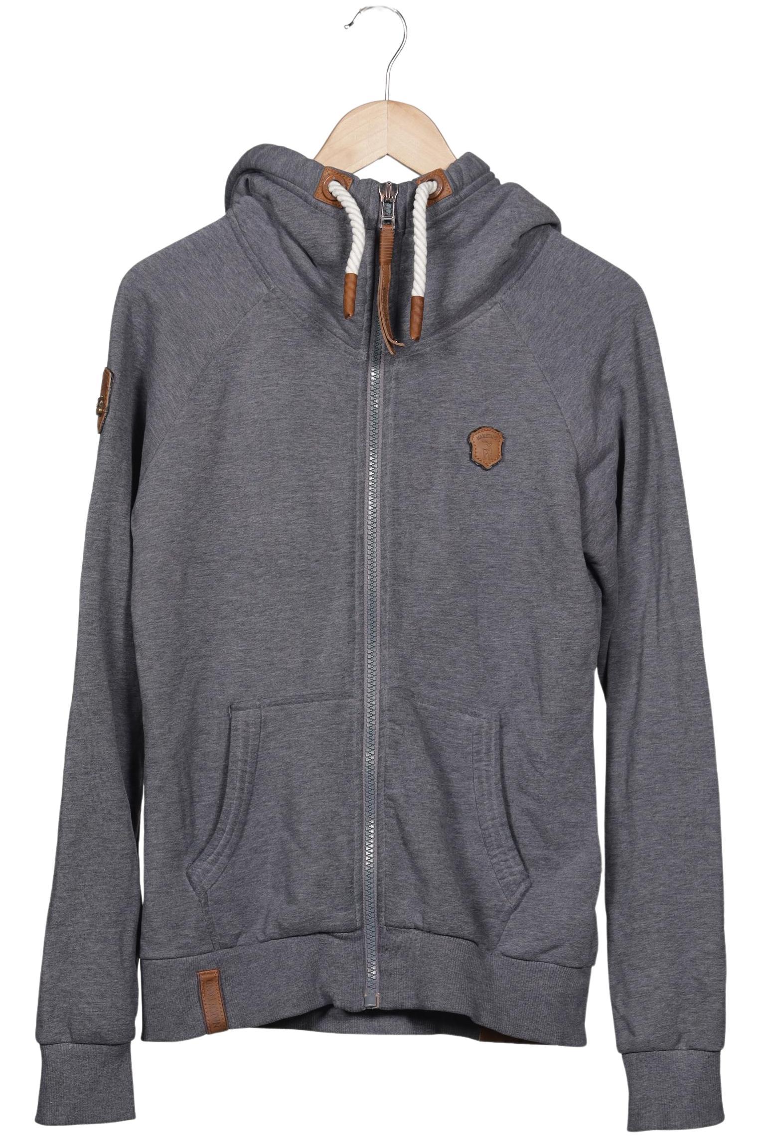 

Naketano Damen Kapuzenpullover, grau, Gr. 42