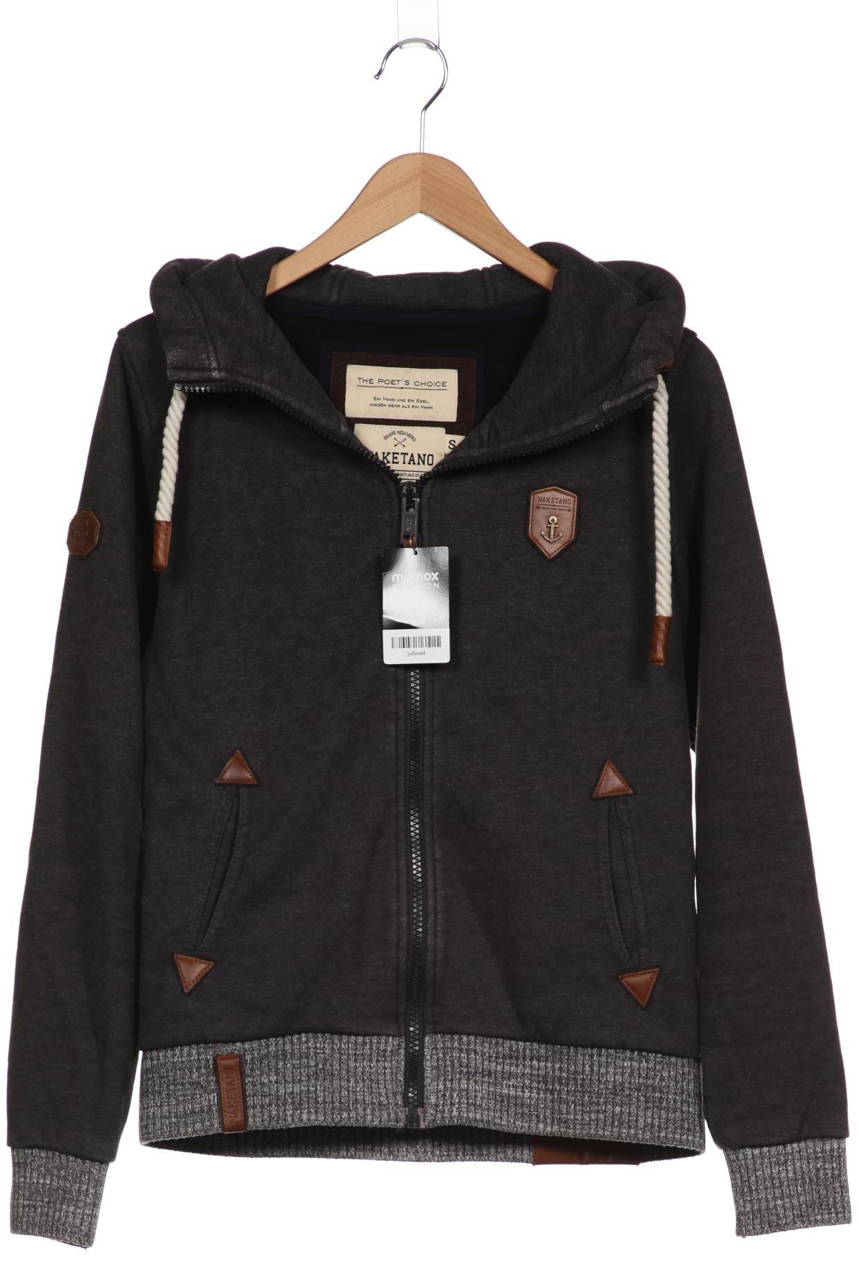 

Naketano Damen Kapuzenpullover, grau, Gr. 36