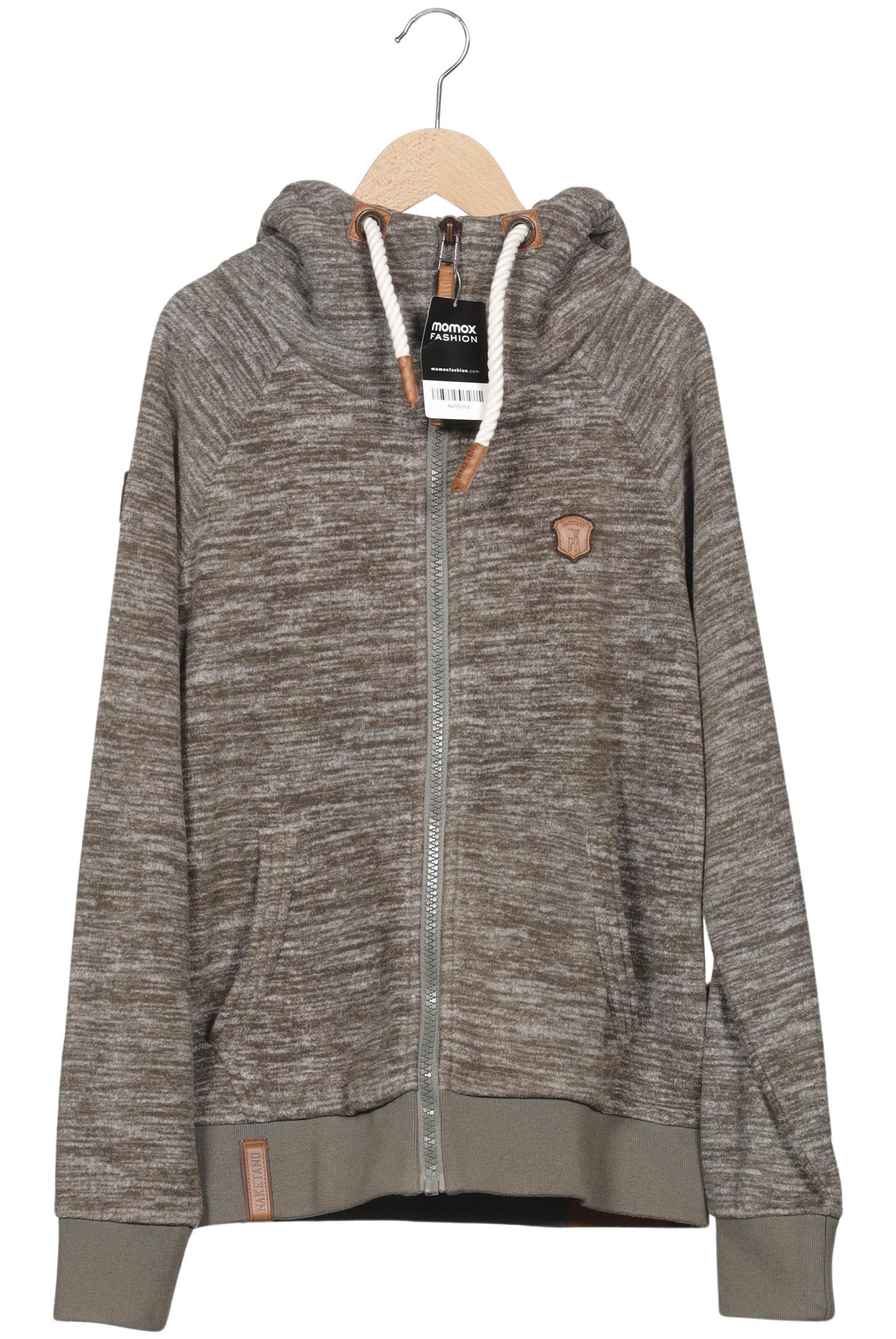 

Naketano Damen Kapuzenpullover, grau, Gr. 42