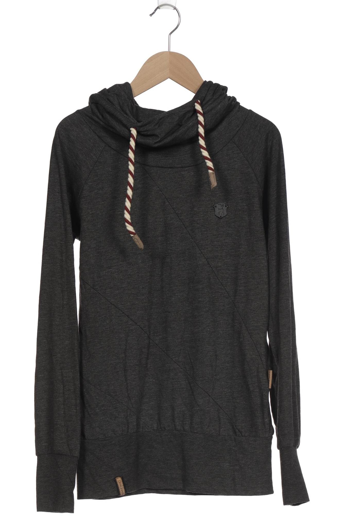 

Naketano Damen Kapuzenpullover, grau, Gr. 36