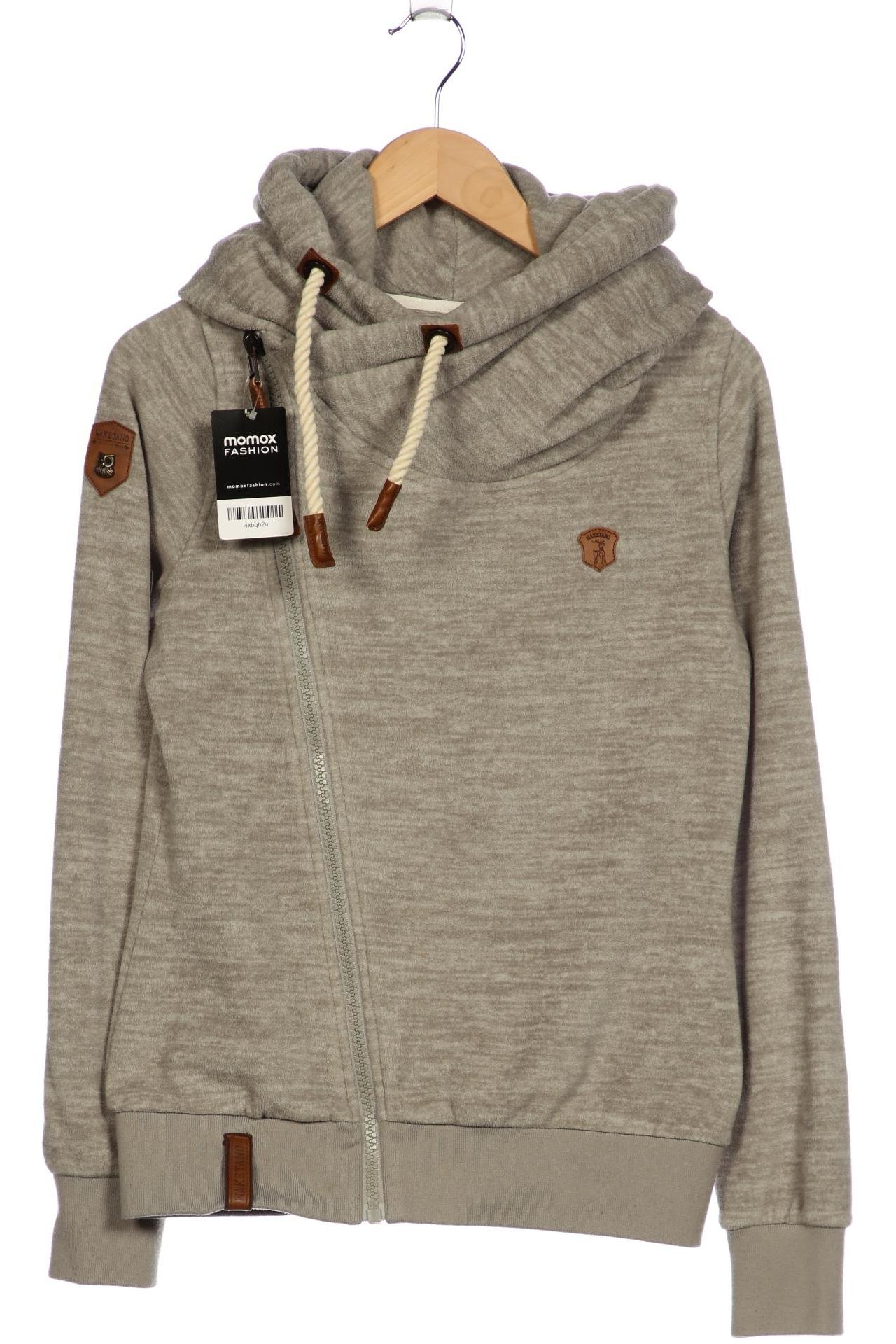 

Naketano Damen Kapuzenpullover, grau, Gr. 38