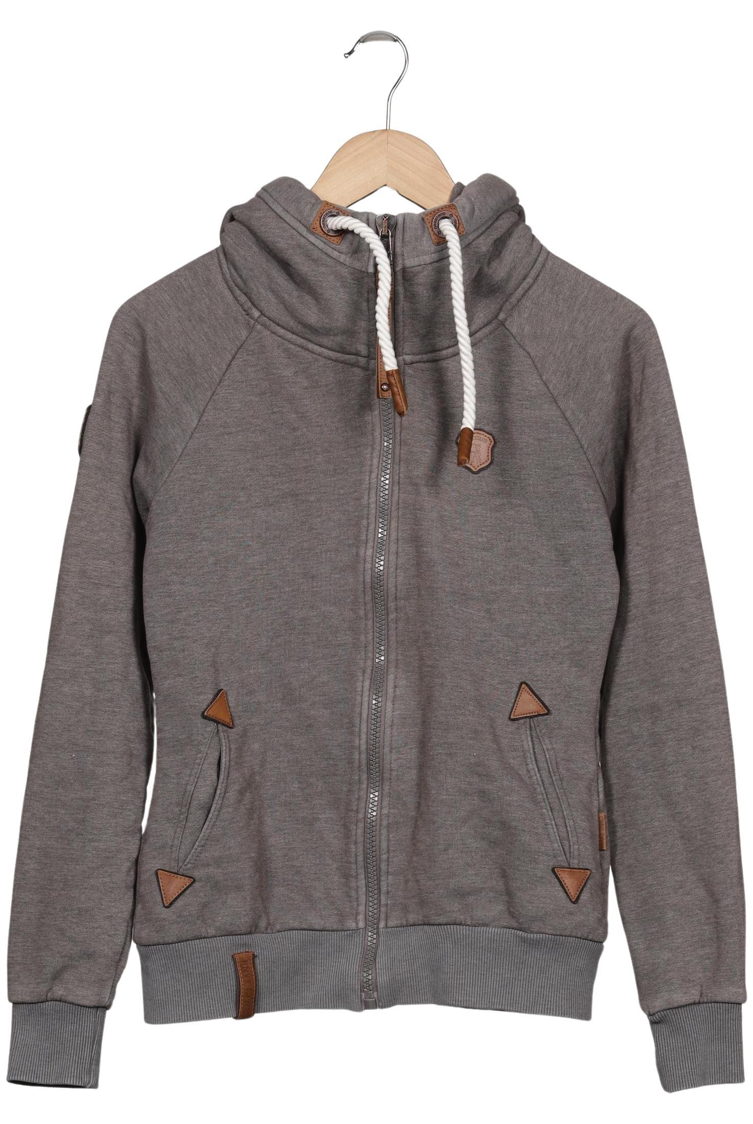 

Naketano Damen Kapuzenpullover, grau, Gr. 36