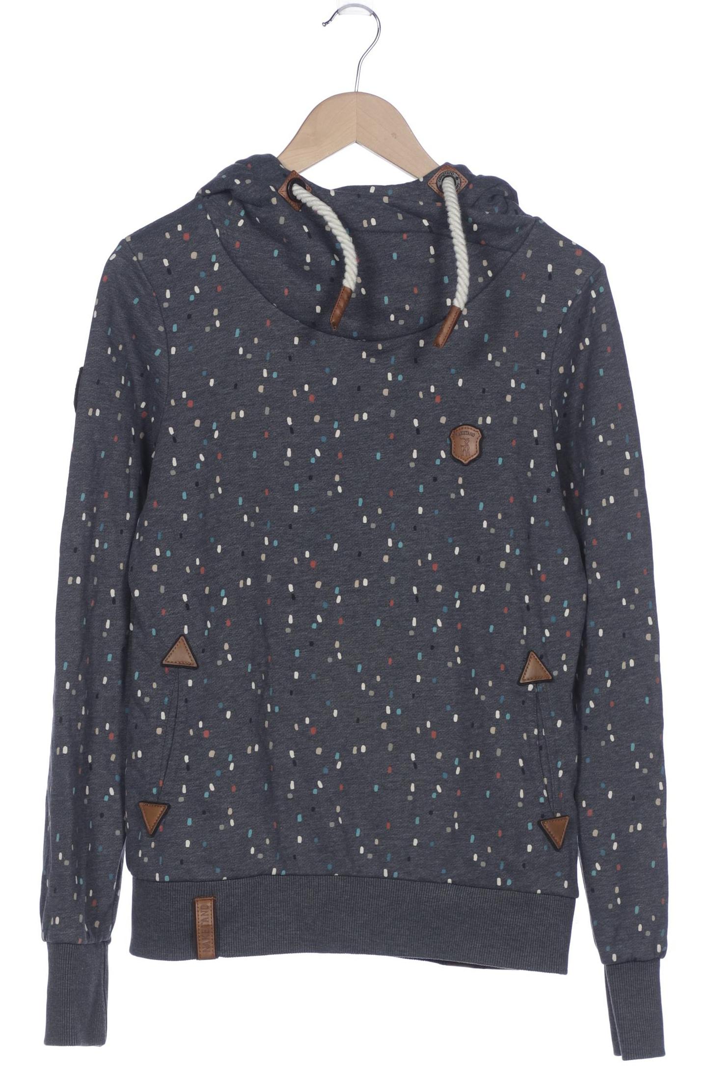 

Naketano Damen Kapuzenpullover, grau, Gr. 42