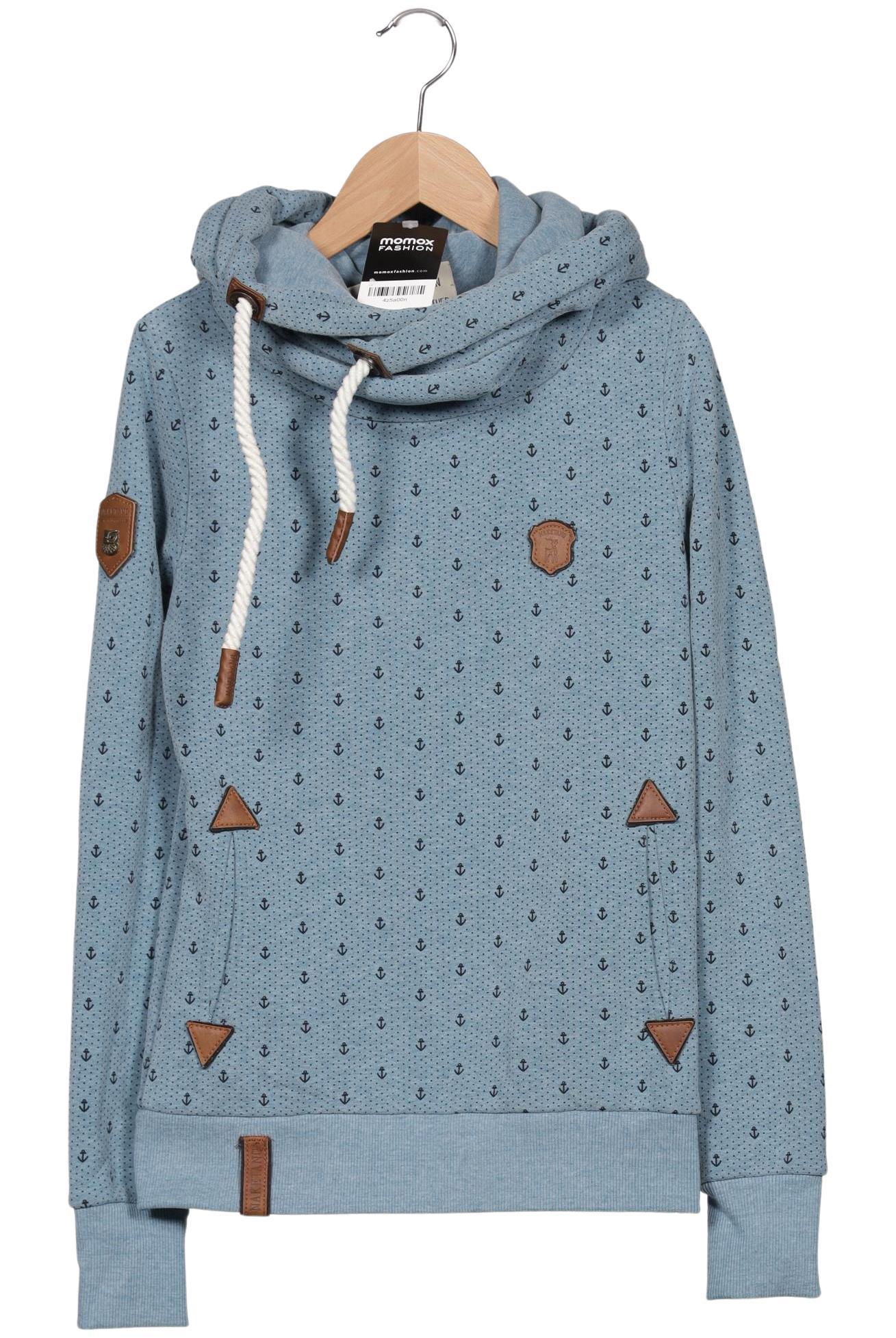 

Naketano Damen Kapuzenpullover, hellblau, Gr. 34