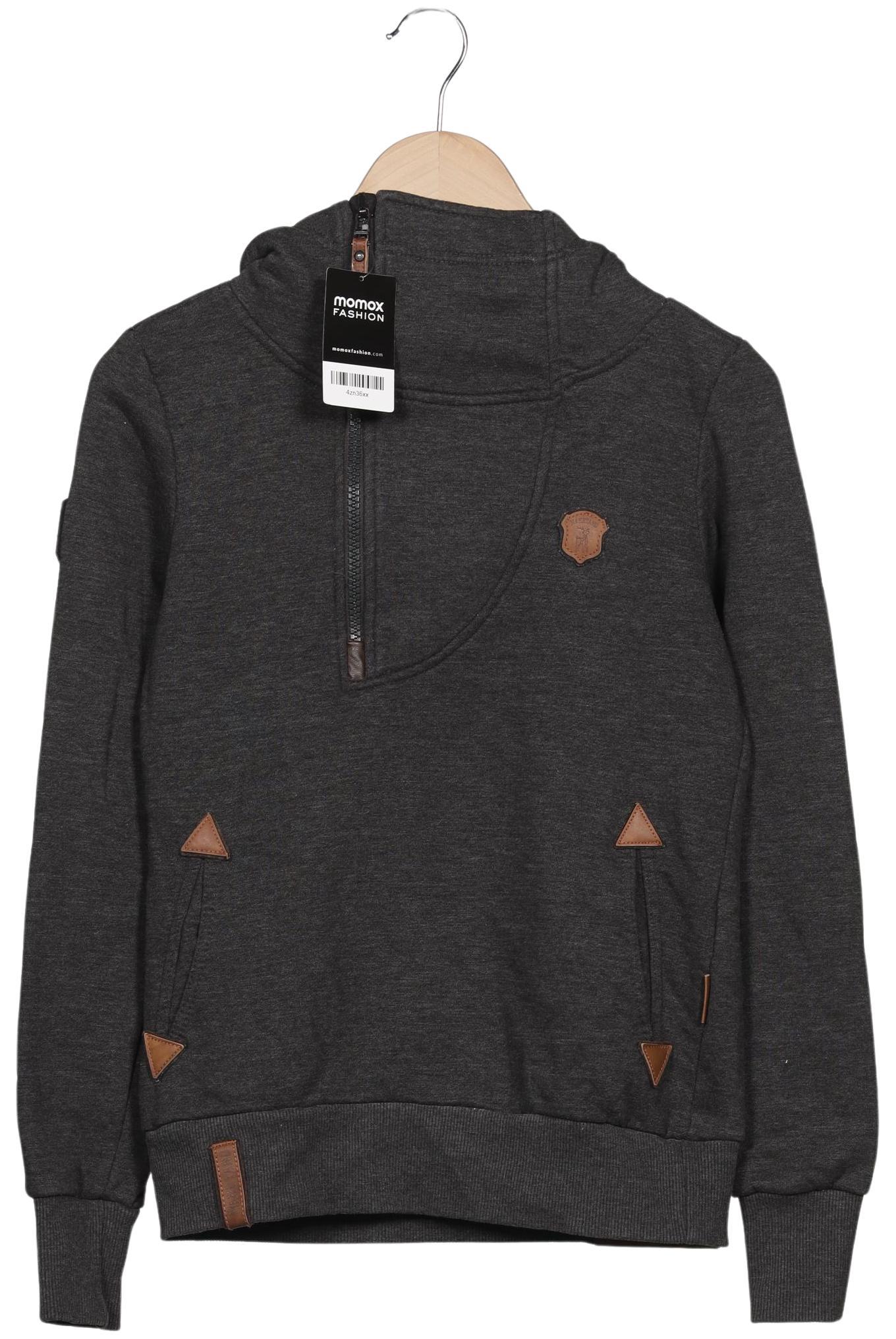 

Naketano Damen Kapuzenpullover, grau, Gr. 36