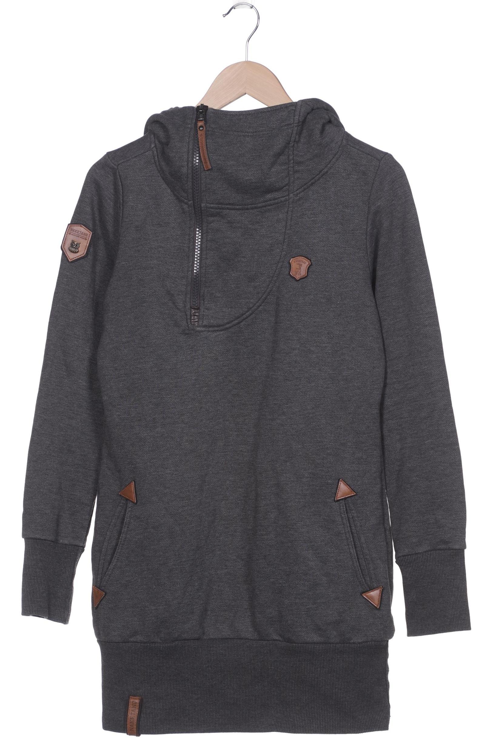 

Naketano Damen Kapuzenpullover, grau, Gr. 42