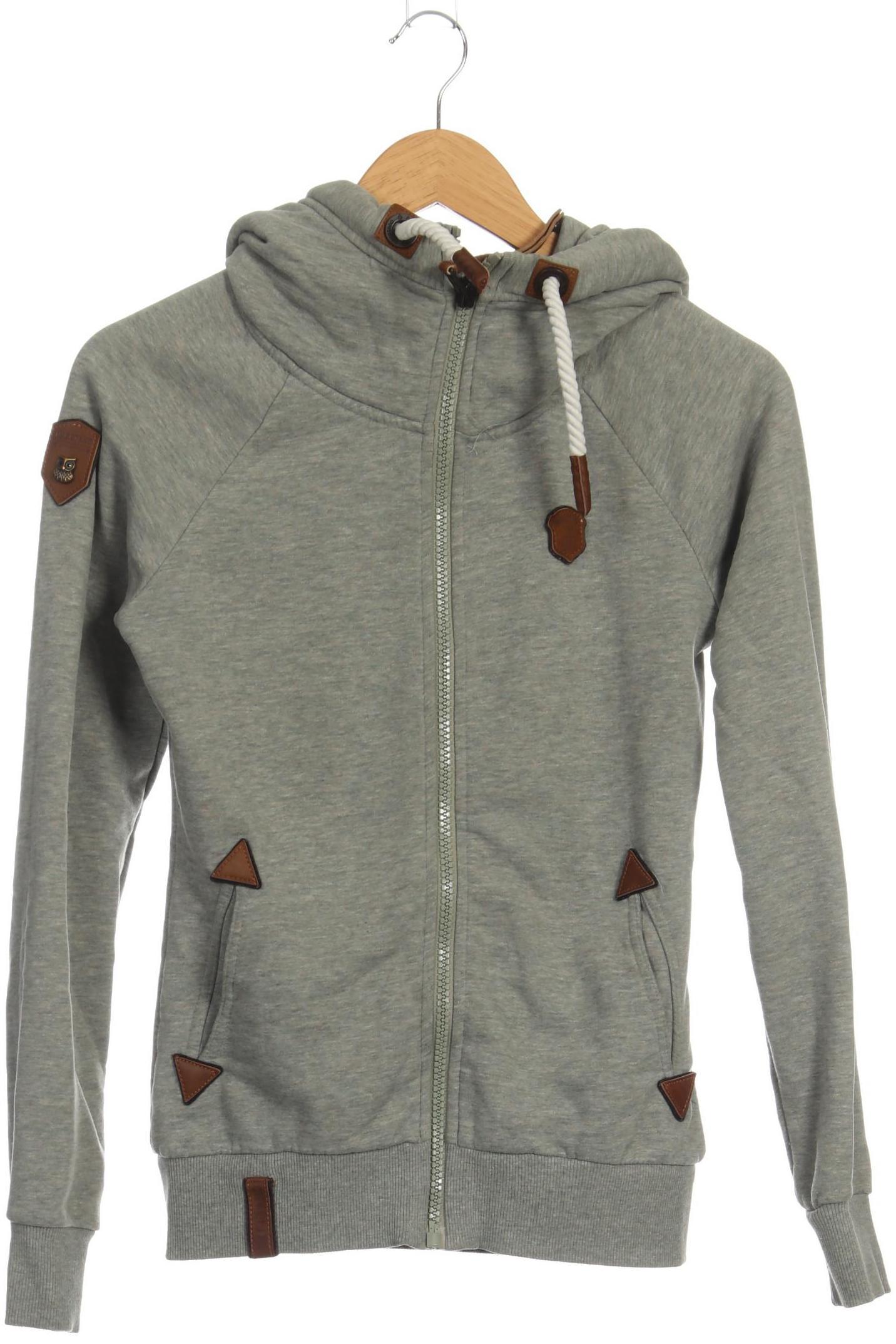 

Naketano Damen Kapuzenpullover, grau, Gr.