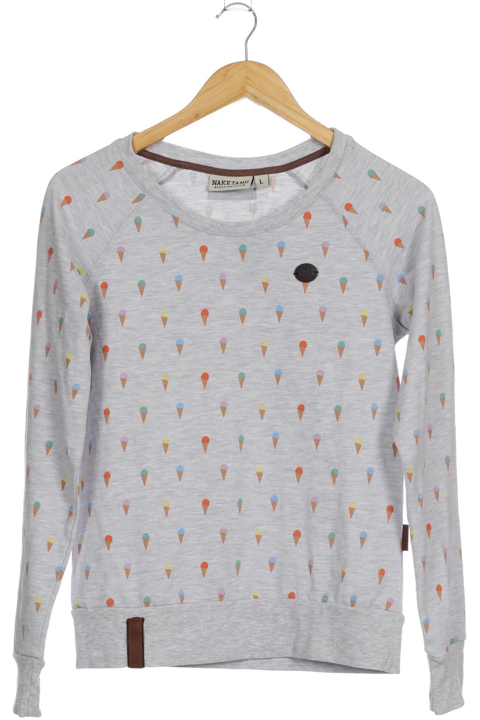

Naketano Damen Sweatshirt, grau, Gr.