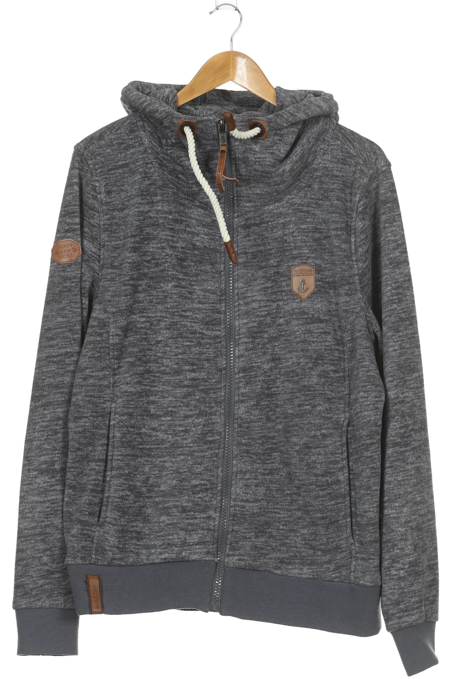 

Naketano Damen Kapuzenpullover, grau, Gr. 44