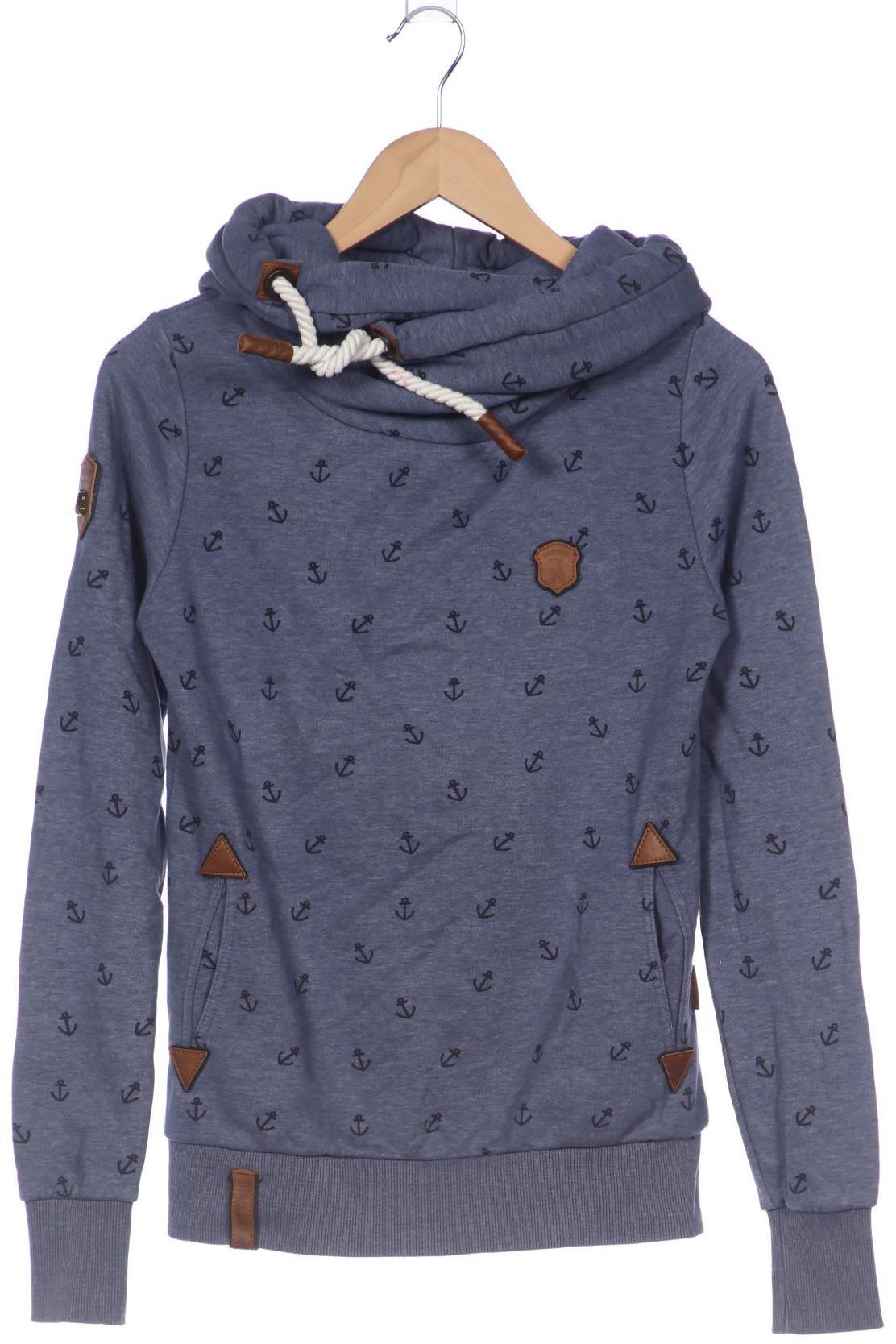 

Naketano Damen Kapuzenpullover, blau, Gr. 36