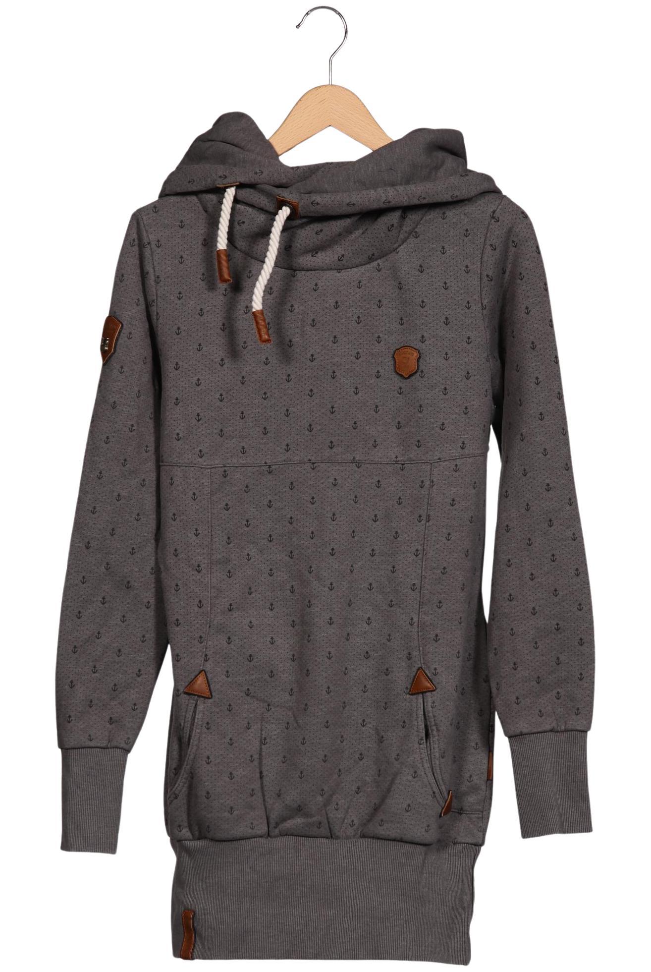 

Naketano Damen Kapuzenpullover, grau, Gr. 44
