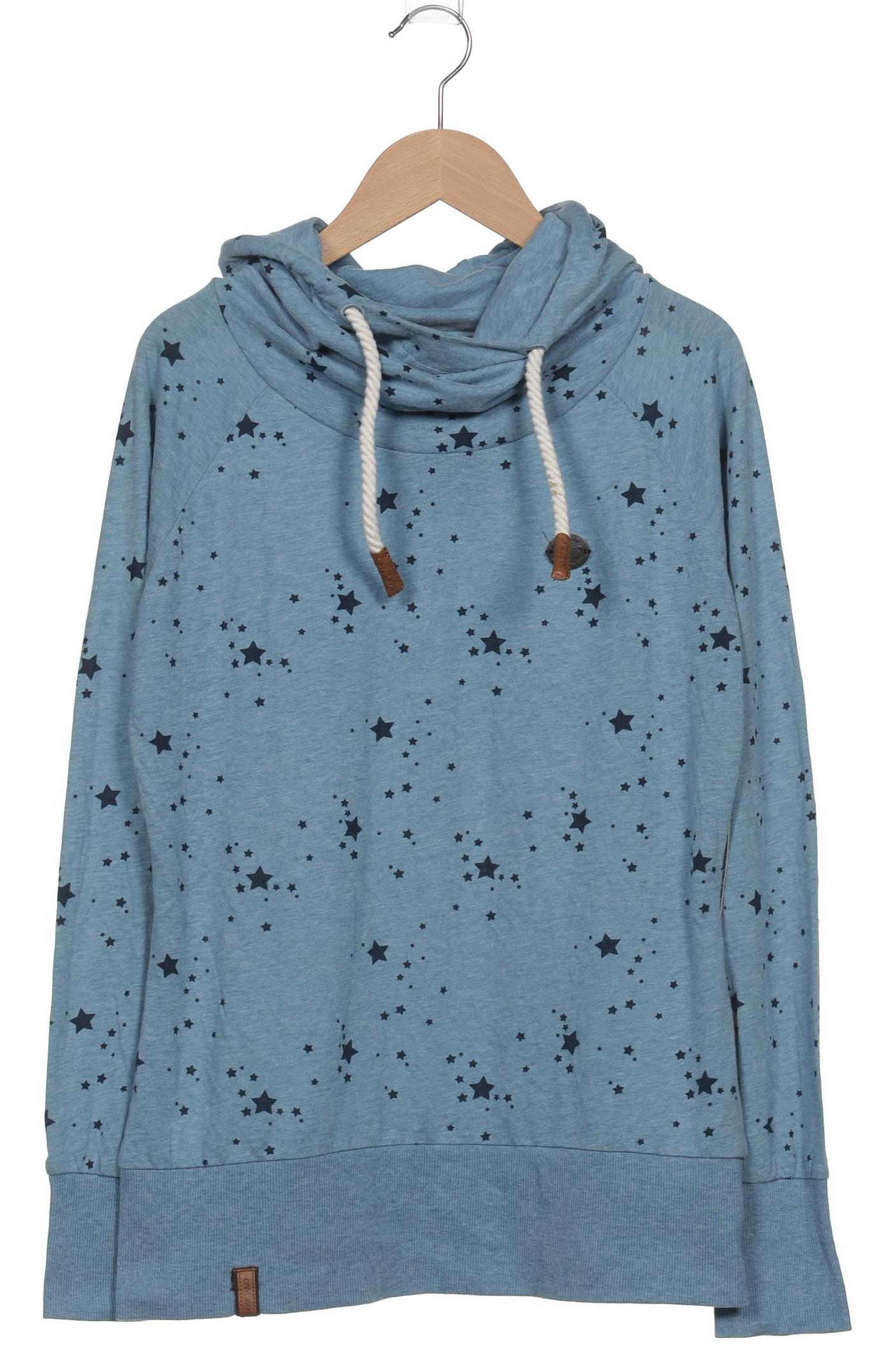 

Naketano Damen Kapuzenpullover, hellblau, Gr. 38