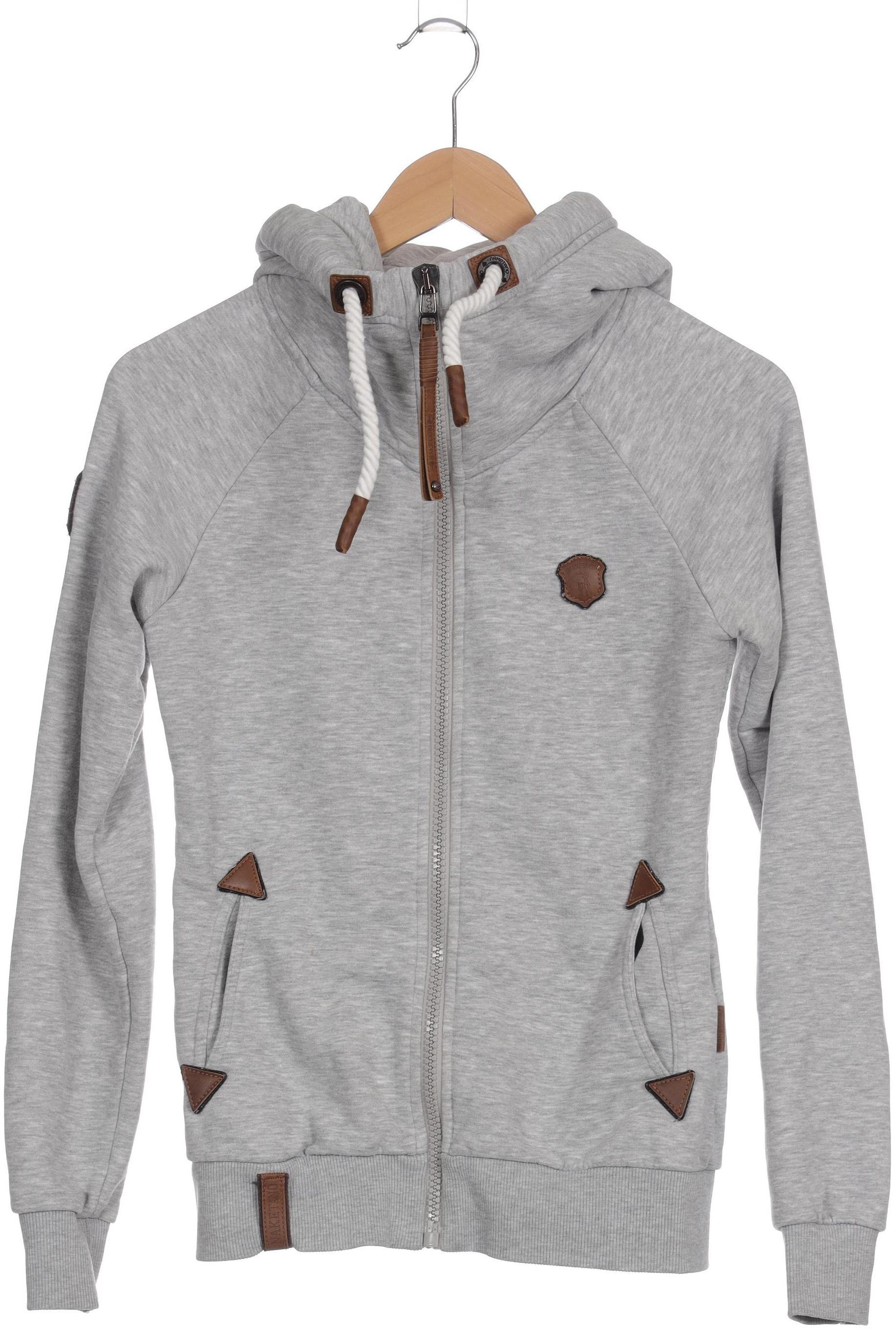 

Naketano Damen Kapuzenpullover, grau, Gr.