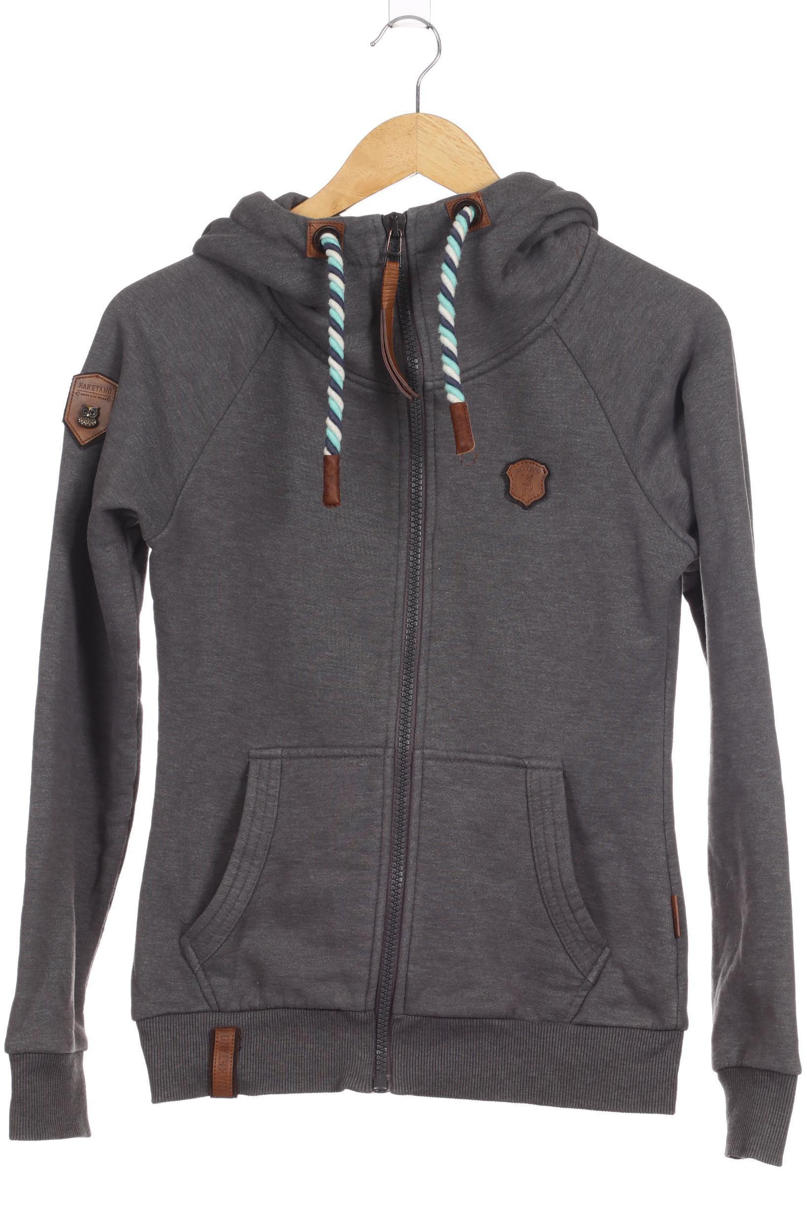 

Naketano Damen Kapuzenpullover, grau, Gr.