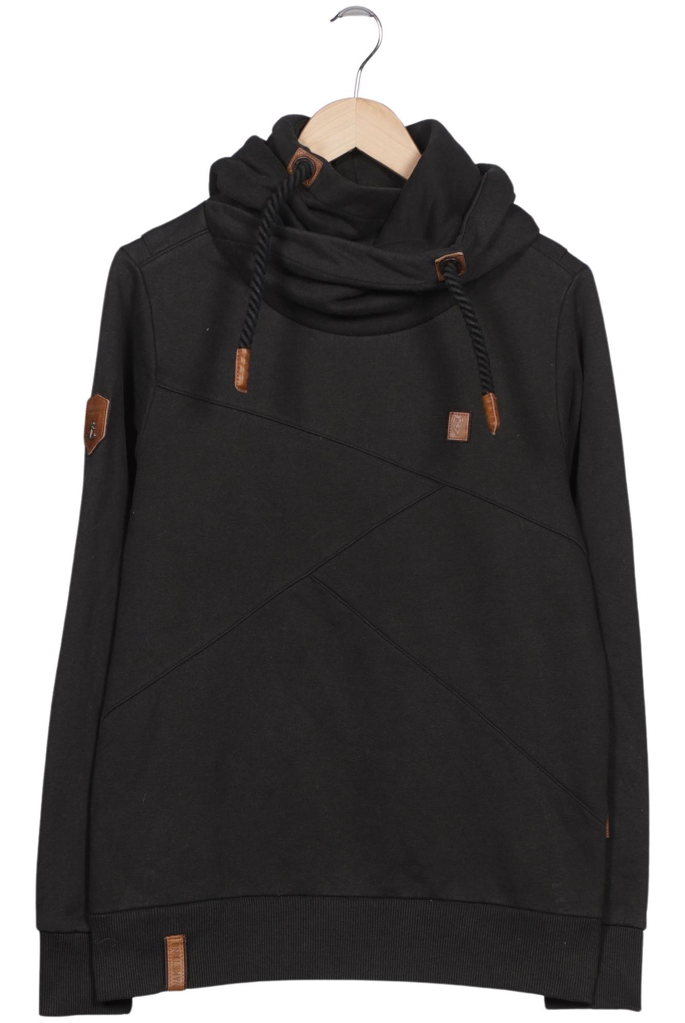

Naketano Damen Kapuzenpullover, schwarz, Gr. 38