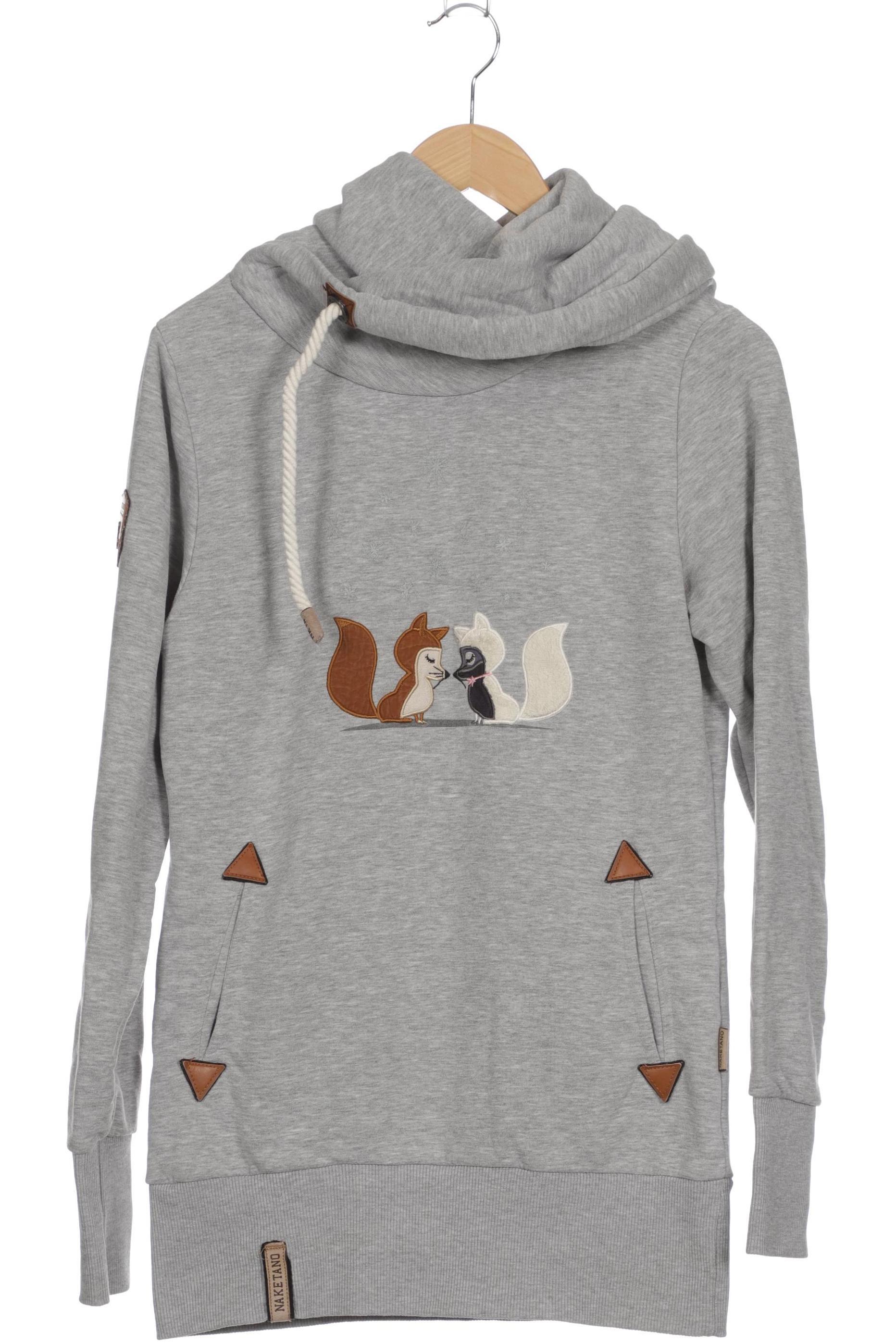 

Naketano Damen Kapuzenpullover, grau, Gr.
