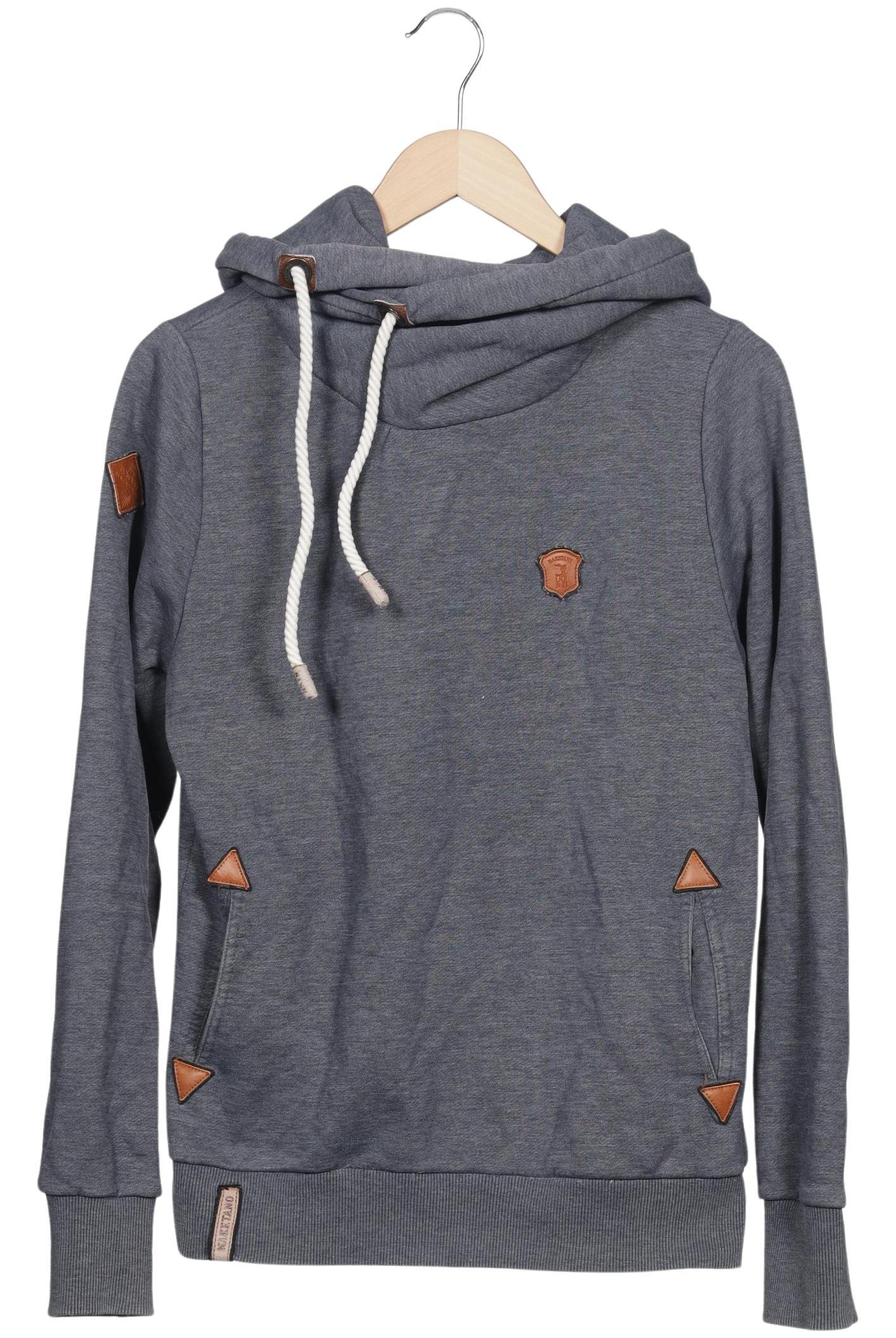 

Naketano Damen Kapuzenpullover, grau, Gr. 42