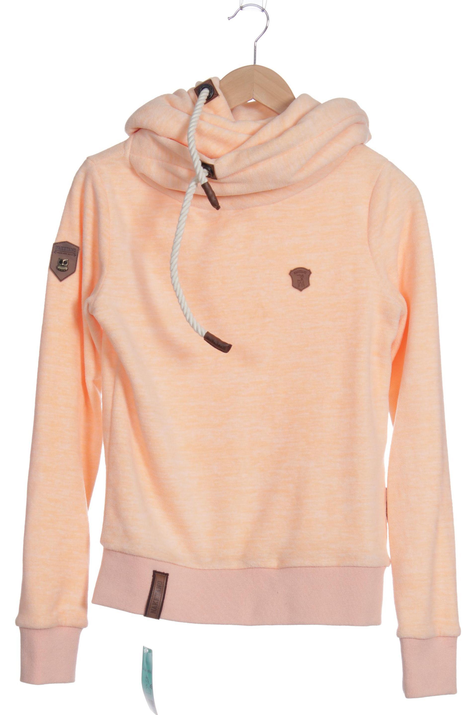 

Naketano Damen Kapuzenpullover, orange, Gr. 34