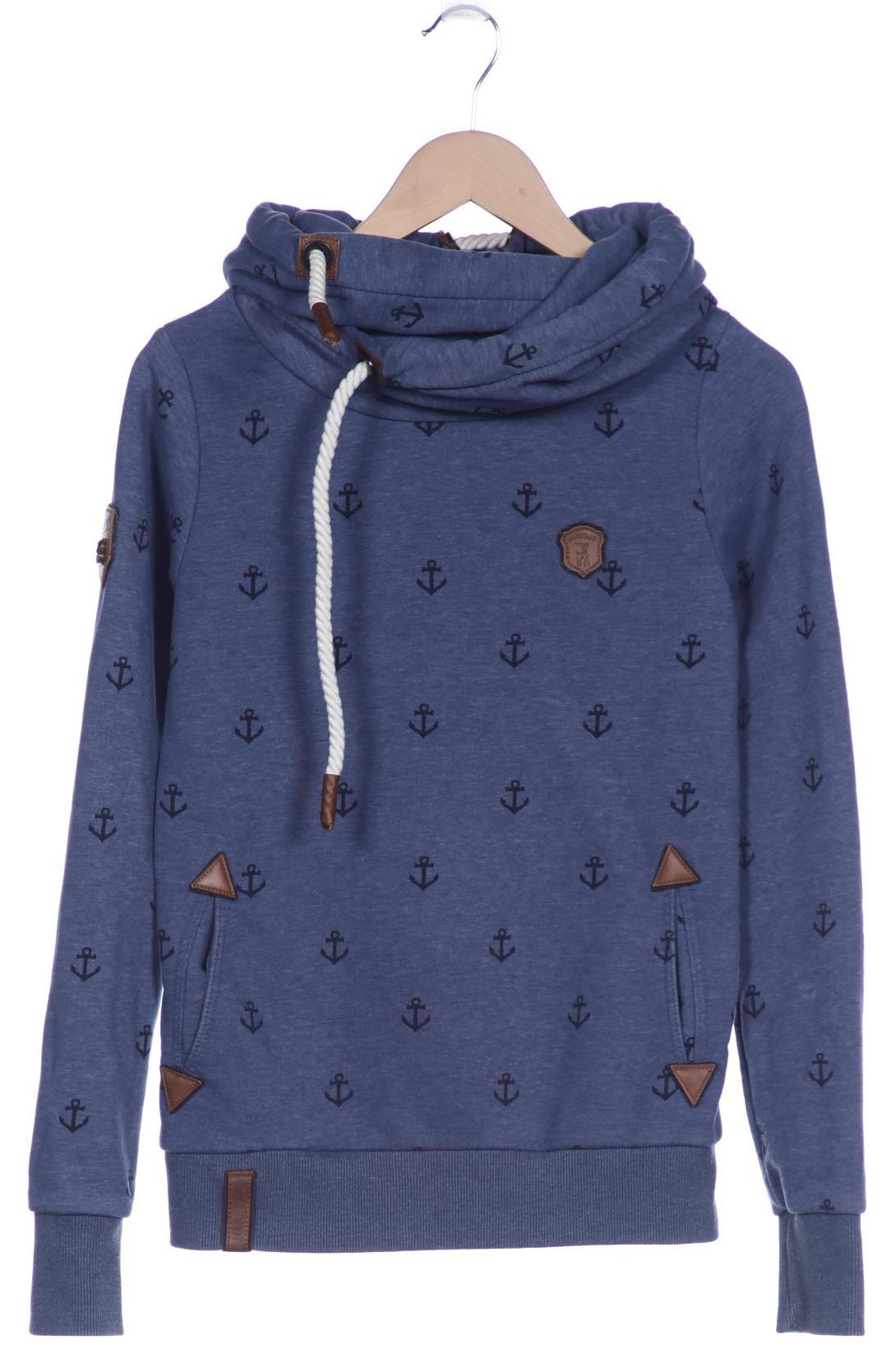 

Naketano Damen Kapuzenpullover, blau, Gr. 38