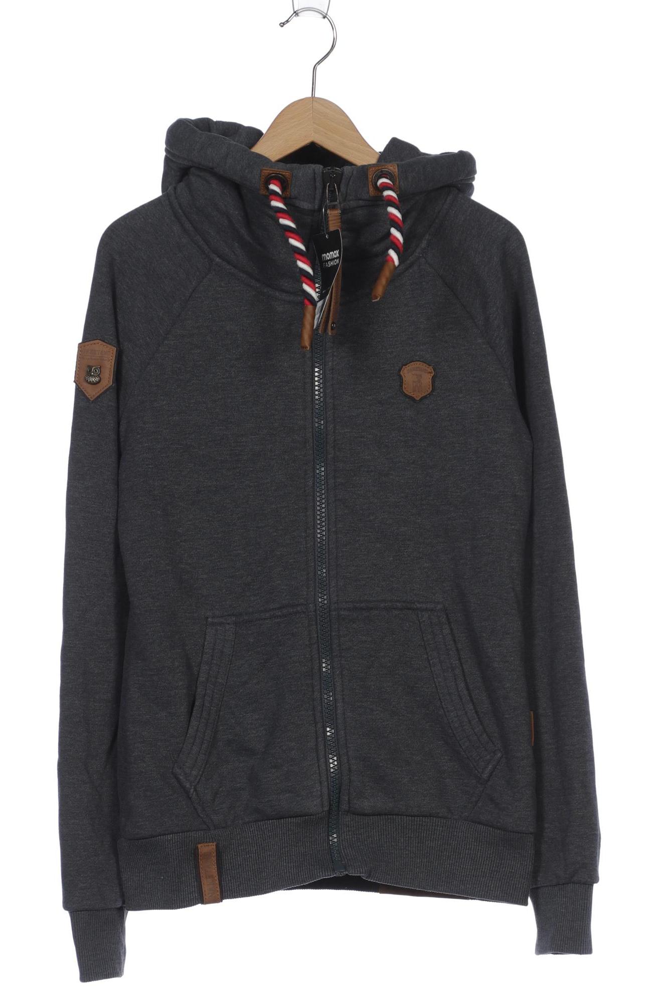 

Naketano Damen Kapuzenpullover, grau, Gr. 36