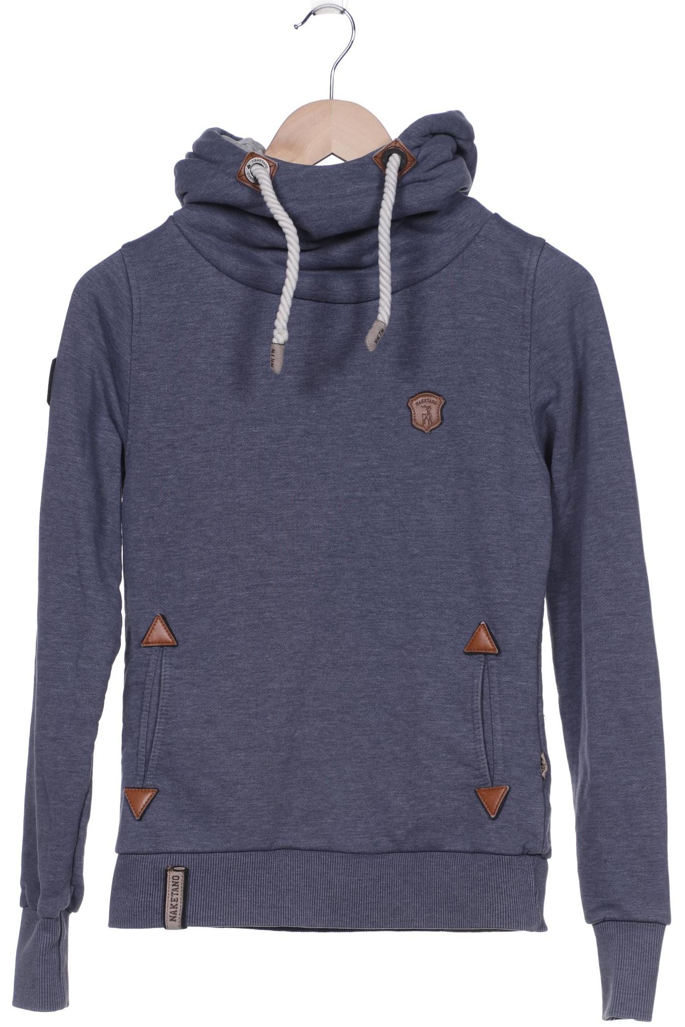 

Naketano Damen Kapuzenpullover, blau, Gr. 34