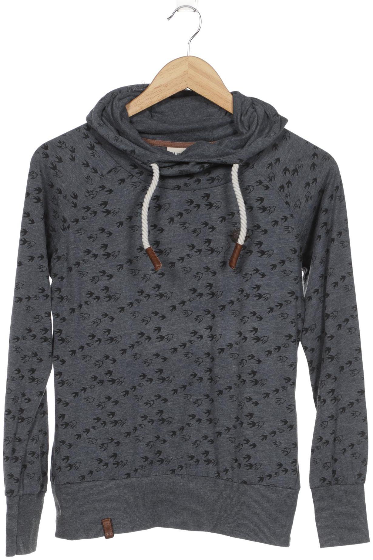 

Naketano Damen Kapuzenpullover, grau, Gr. 36