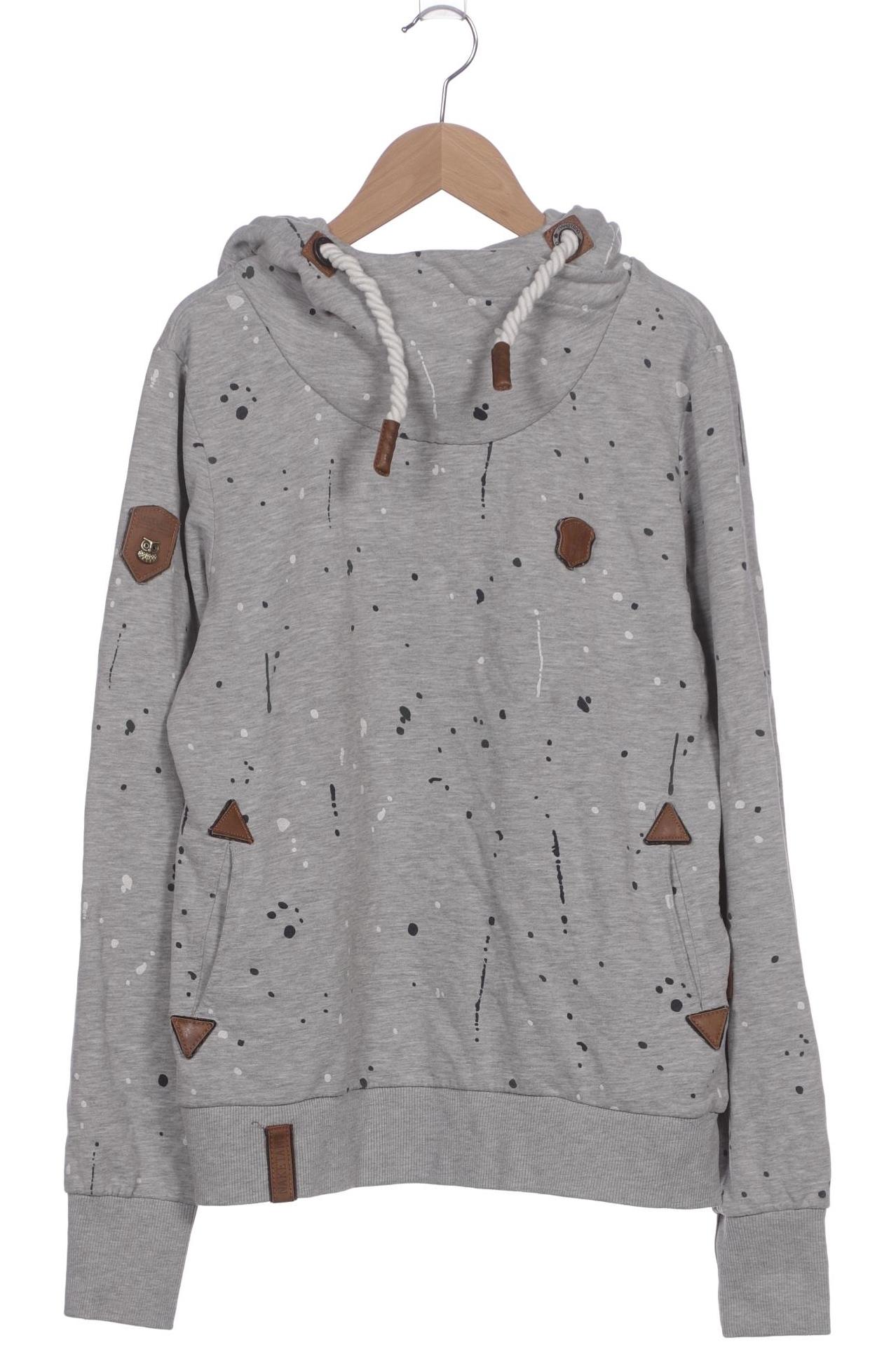 

Naketano Damen Kapuzenpullover, grau, Gr. 42