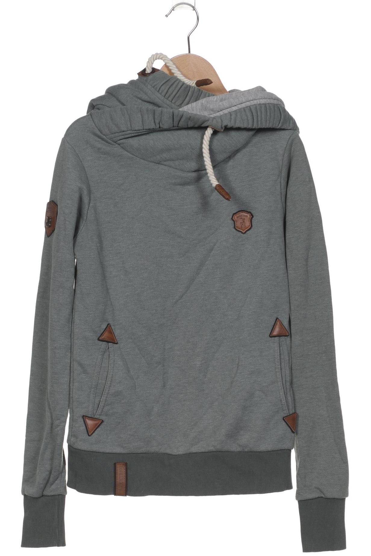 

Naketano Damen Kapuzenpullover, türkis, Gr. 34