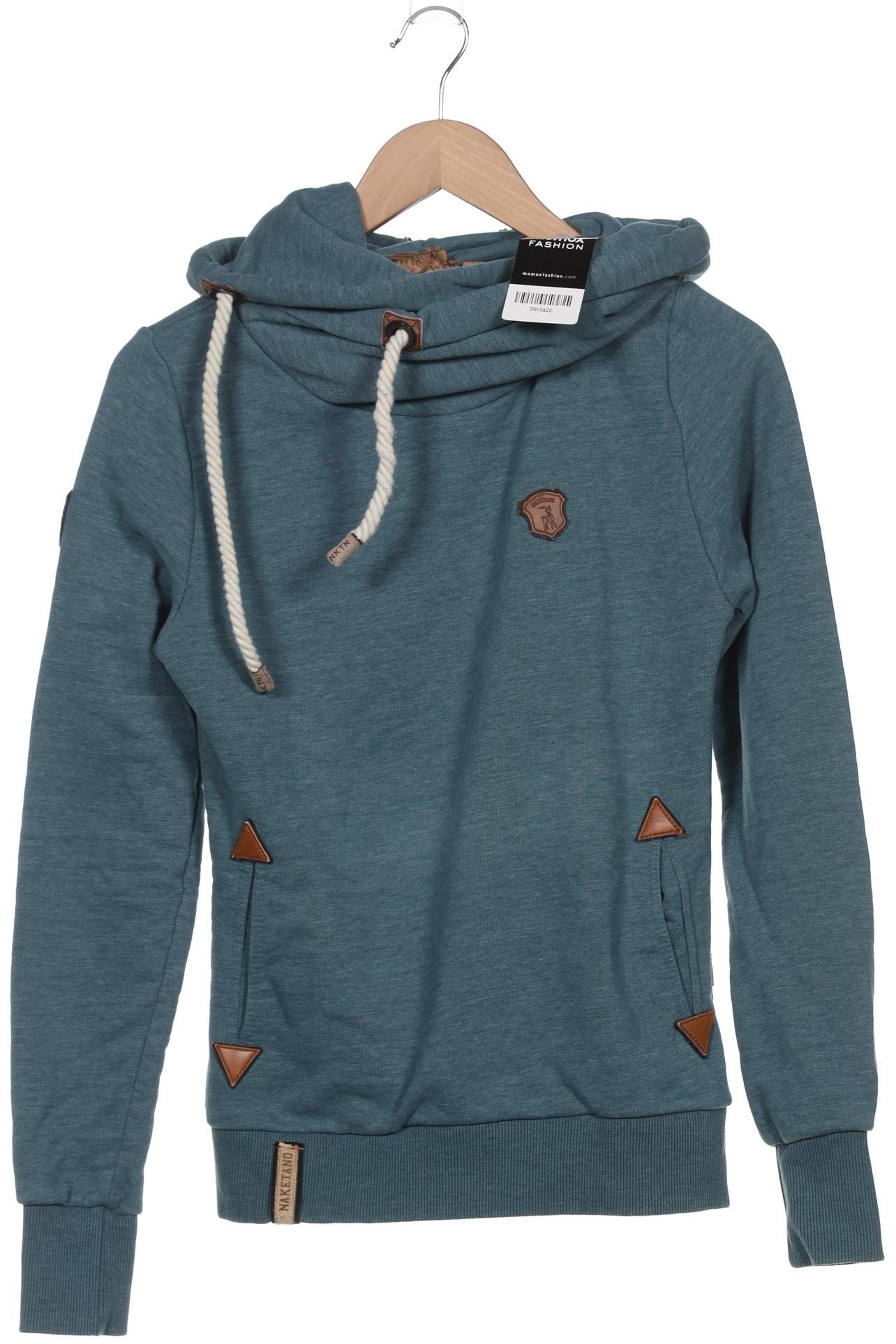 

Naketano Damen Kapuzenpullover, türkis, Gr. 36