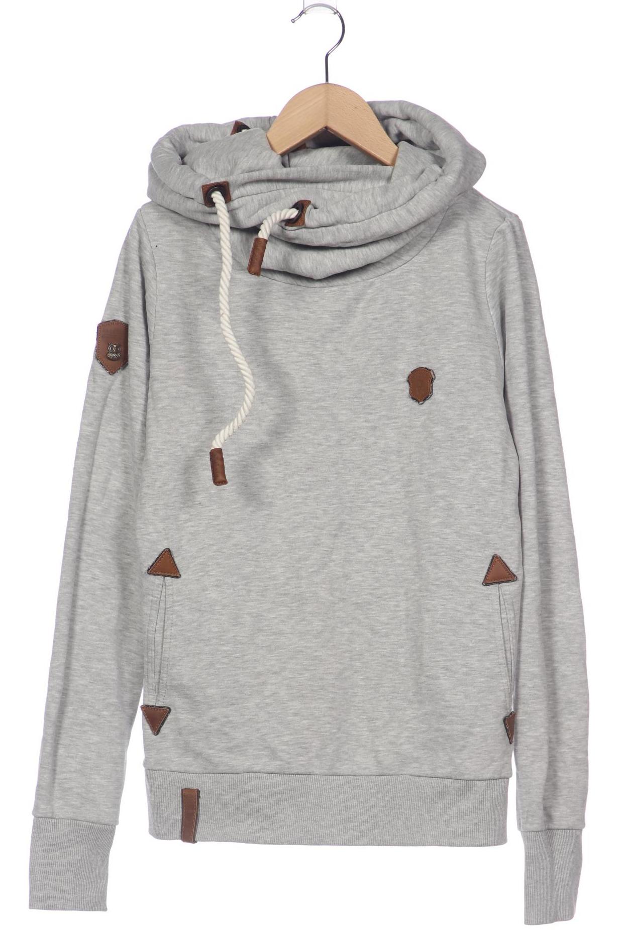 

Naketano Damen Kapuzenpullover, grau, Gr. 42