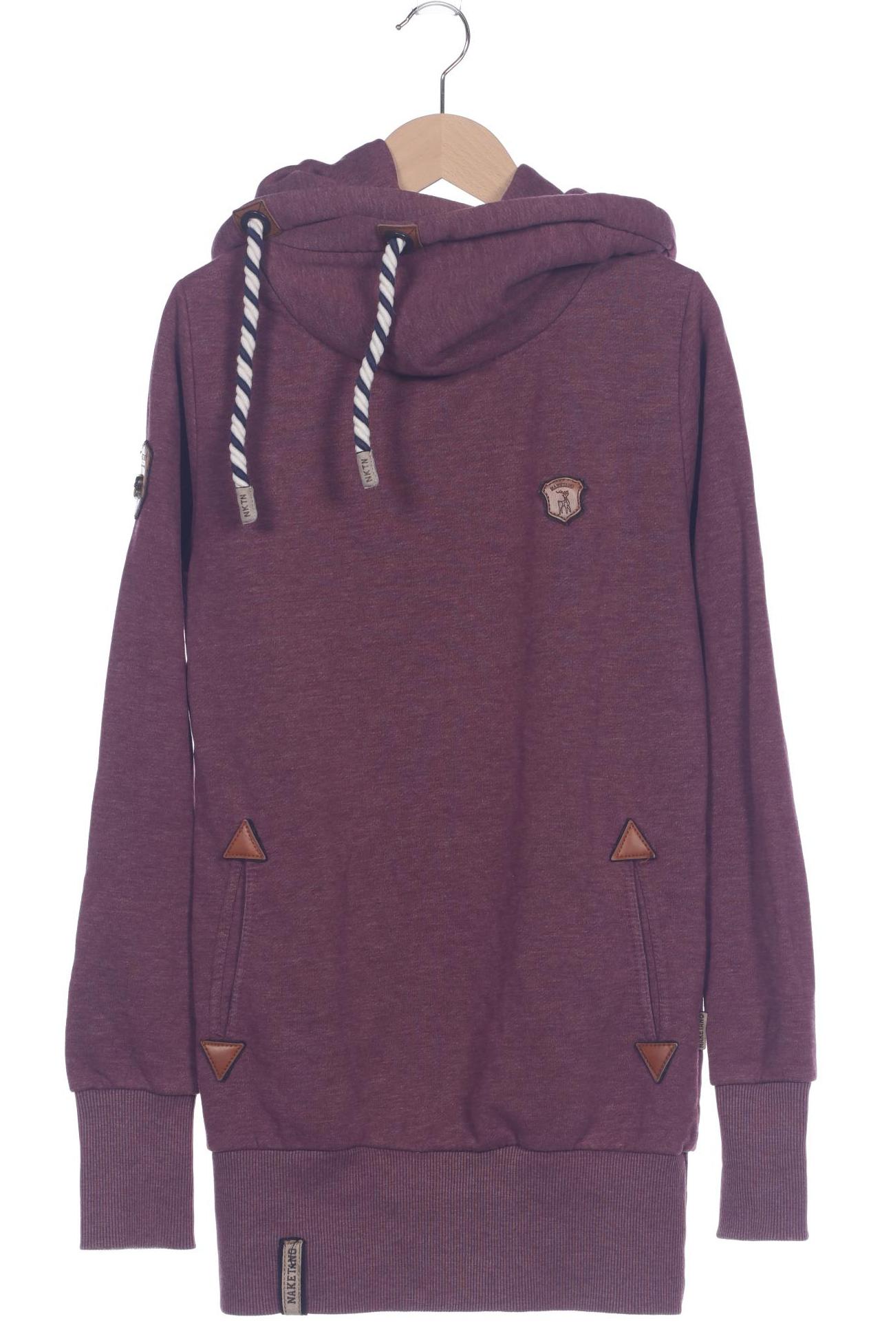 

Naketano Damen Kapuzenpullover, bordeaux