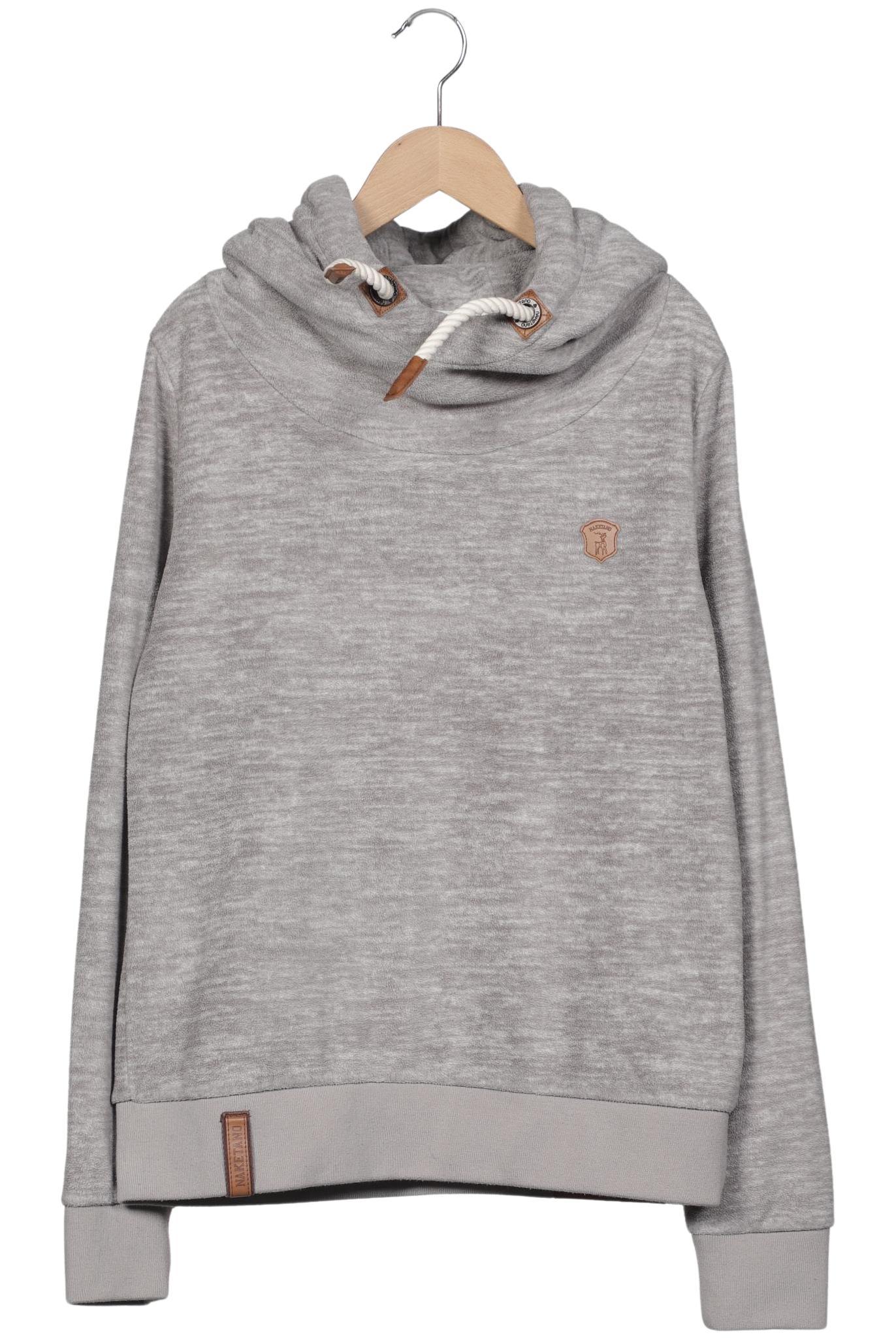 

Naketano Damen Kapuzenpullover, grau, Gr. 42